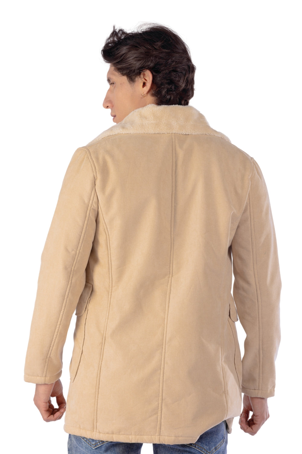 ABRIGO CON SOLAPA HOMBRE