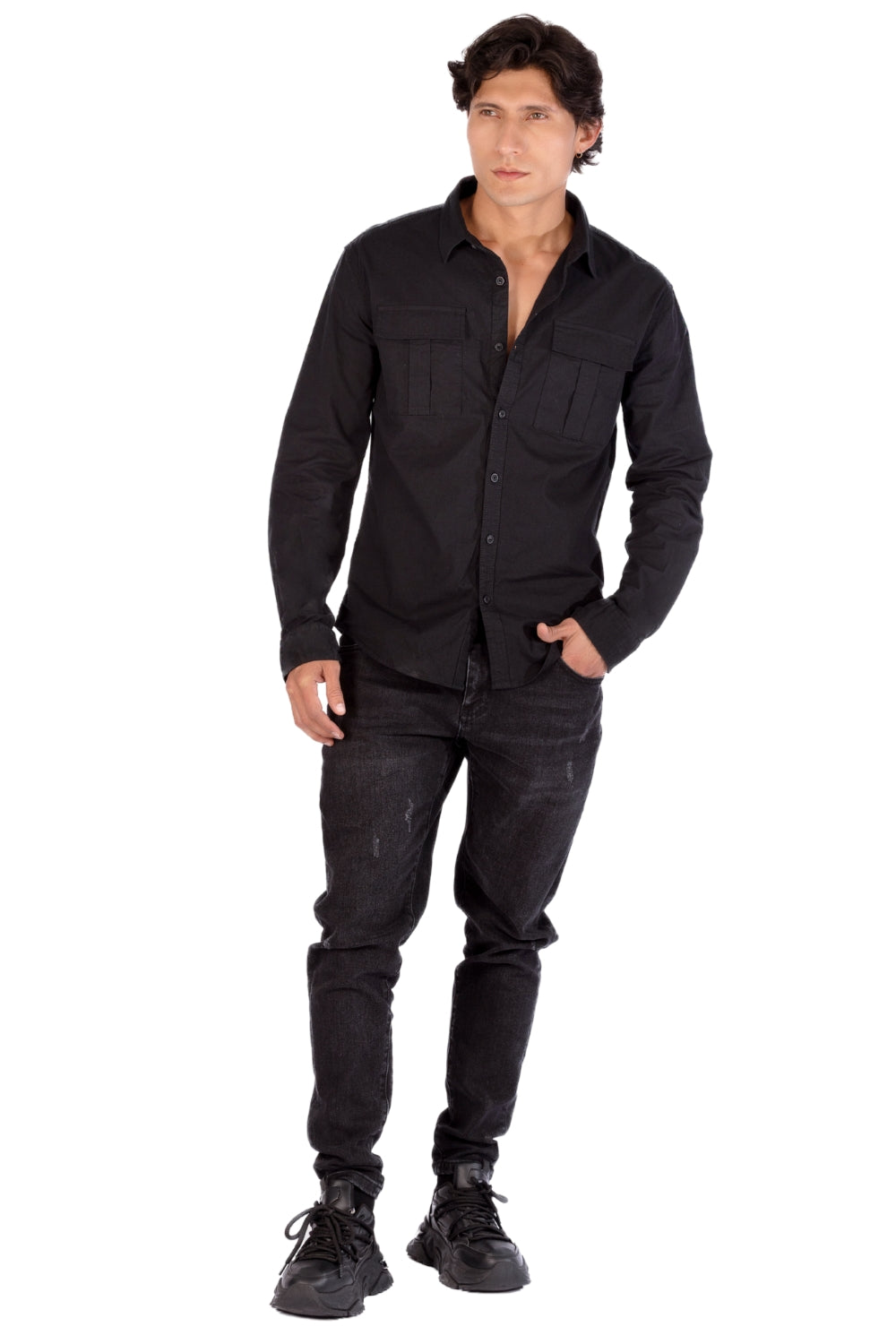 CAMISA MANGA LARGA HOMBRE