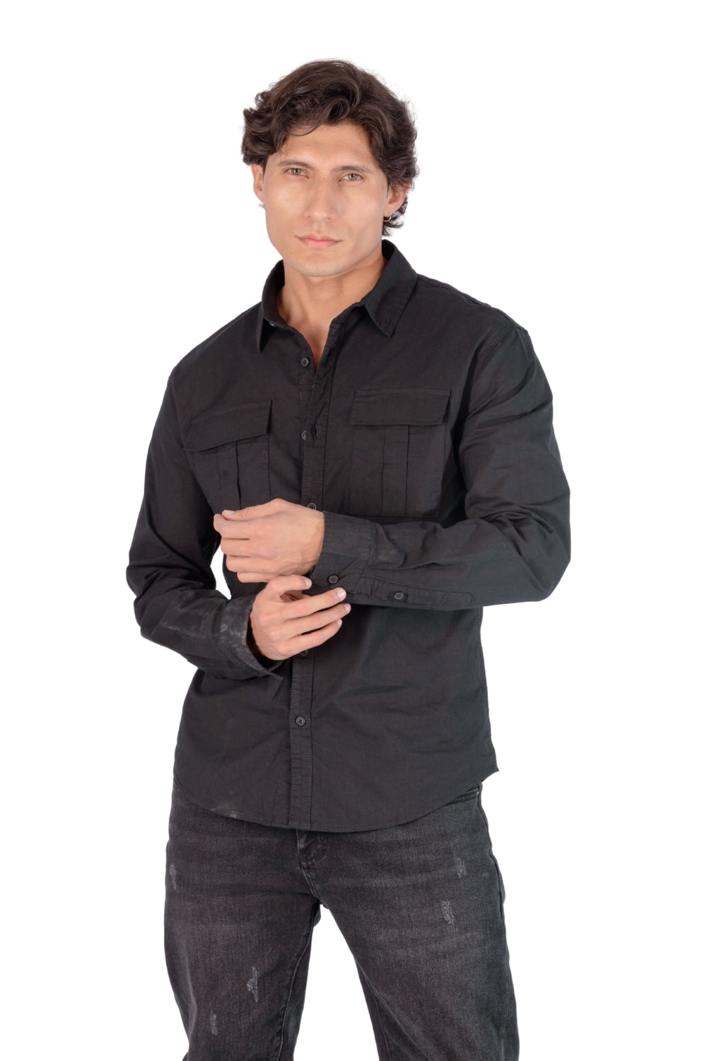 CAMISA MANGA LARGA HOMBRE