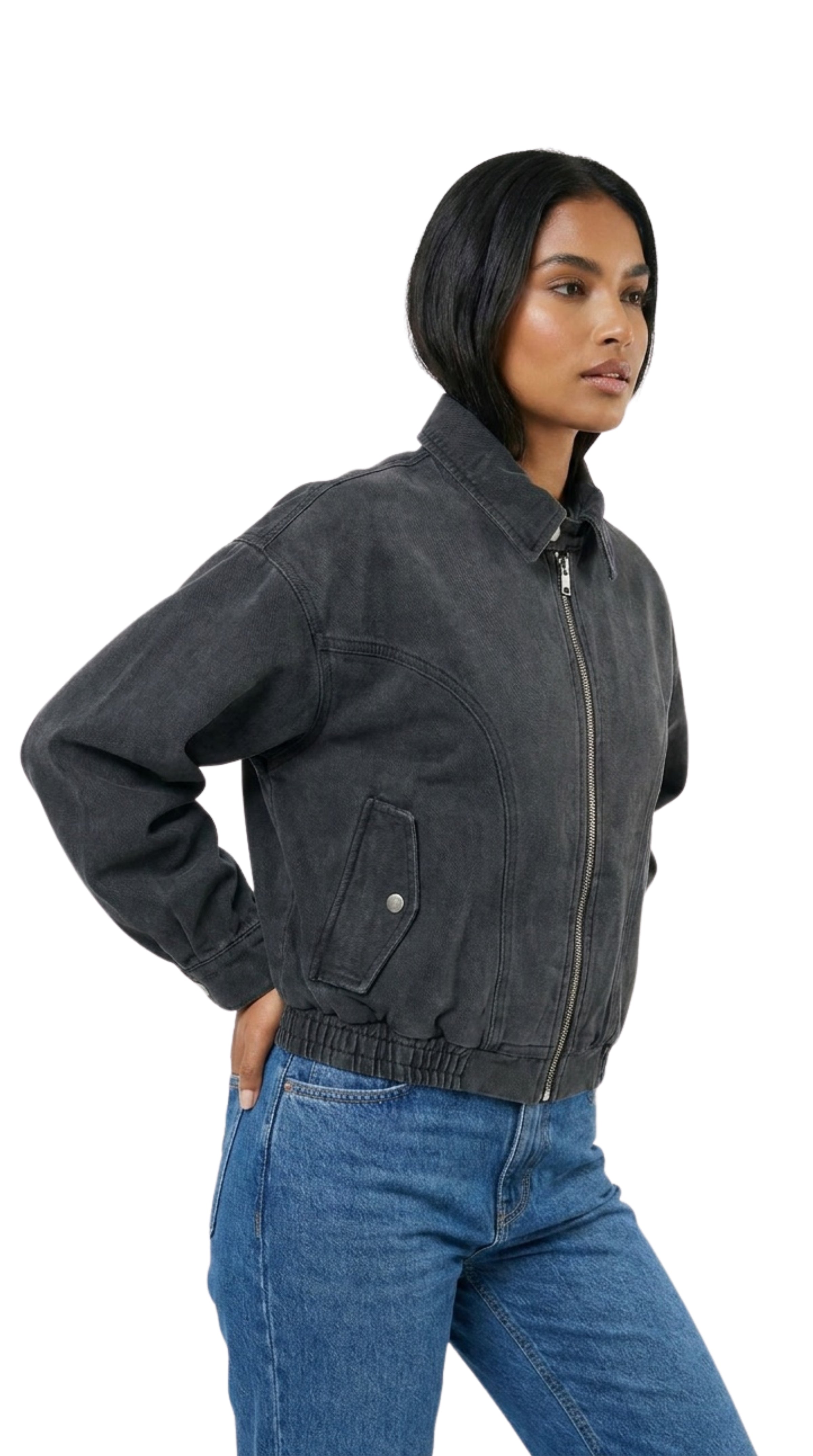 Chaqueta denim mujer