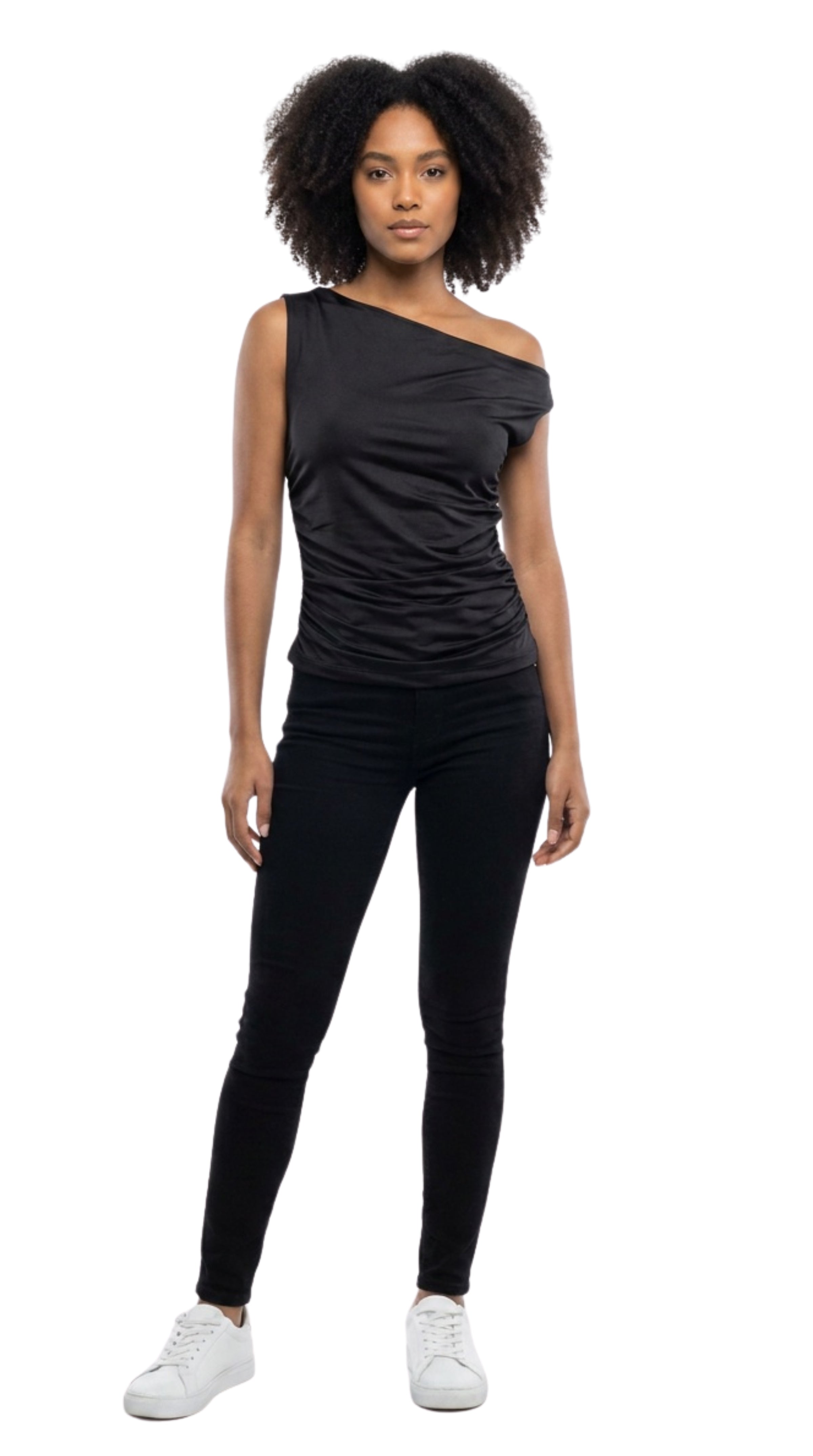 Blusa asimetrica