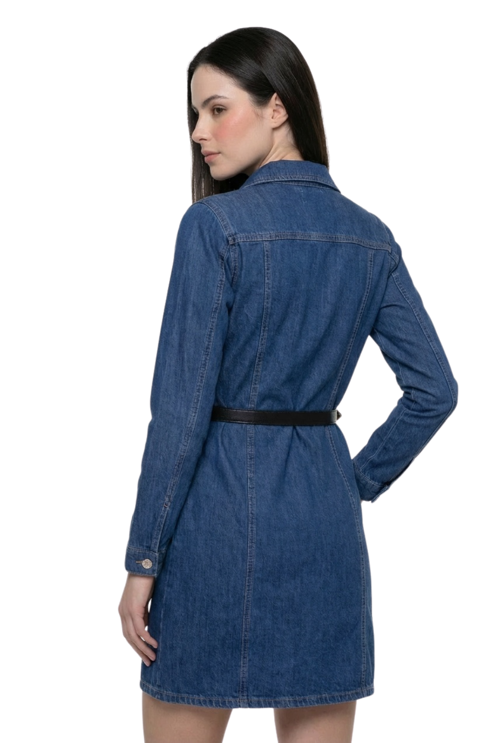 Vestido Denim Para Mujer
