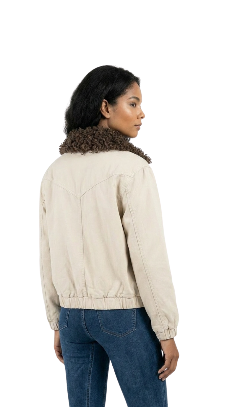 Chaqueta peluche