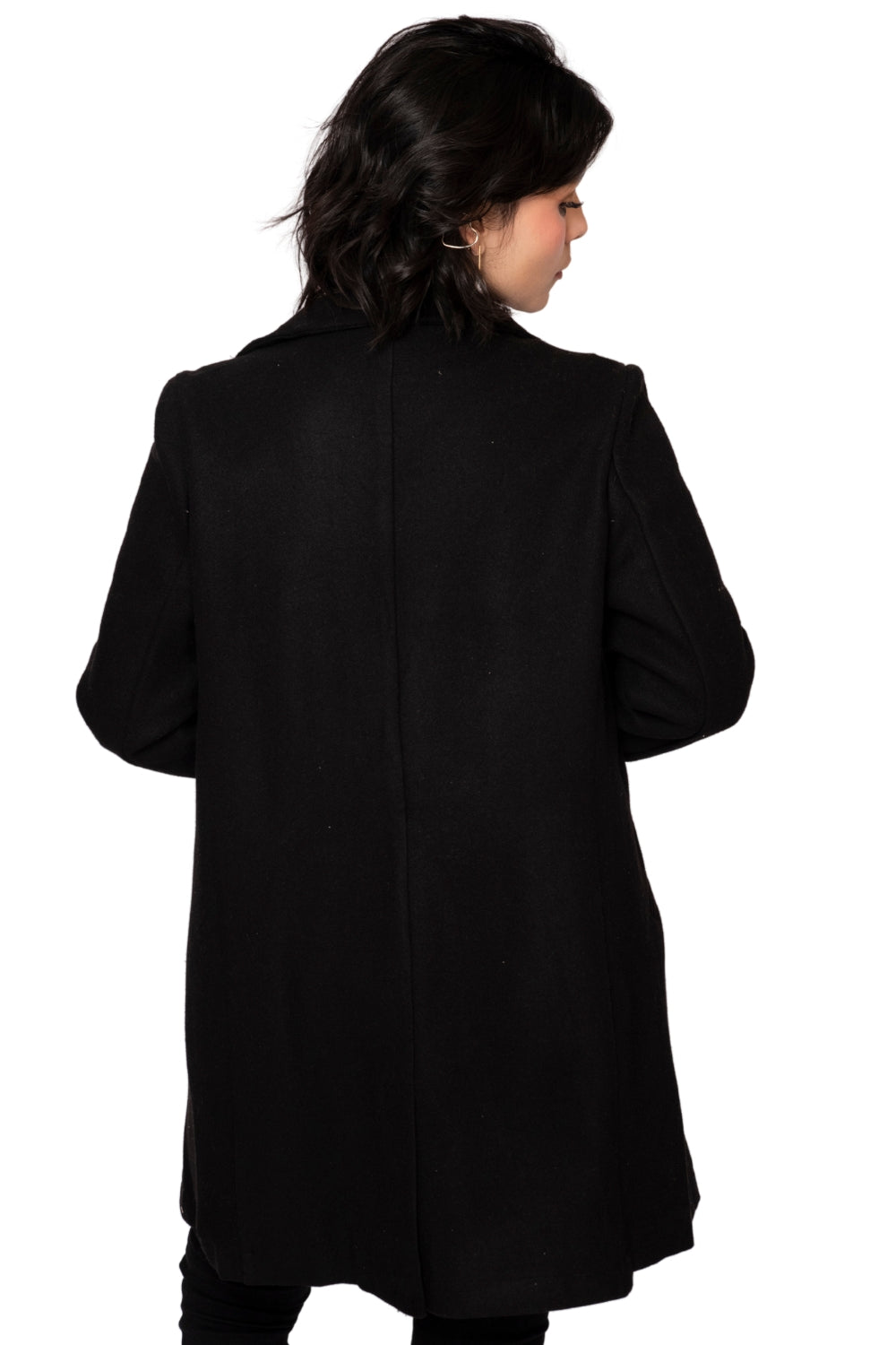 ABRIGO NEGRO PARA MUJER
