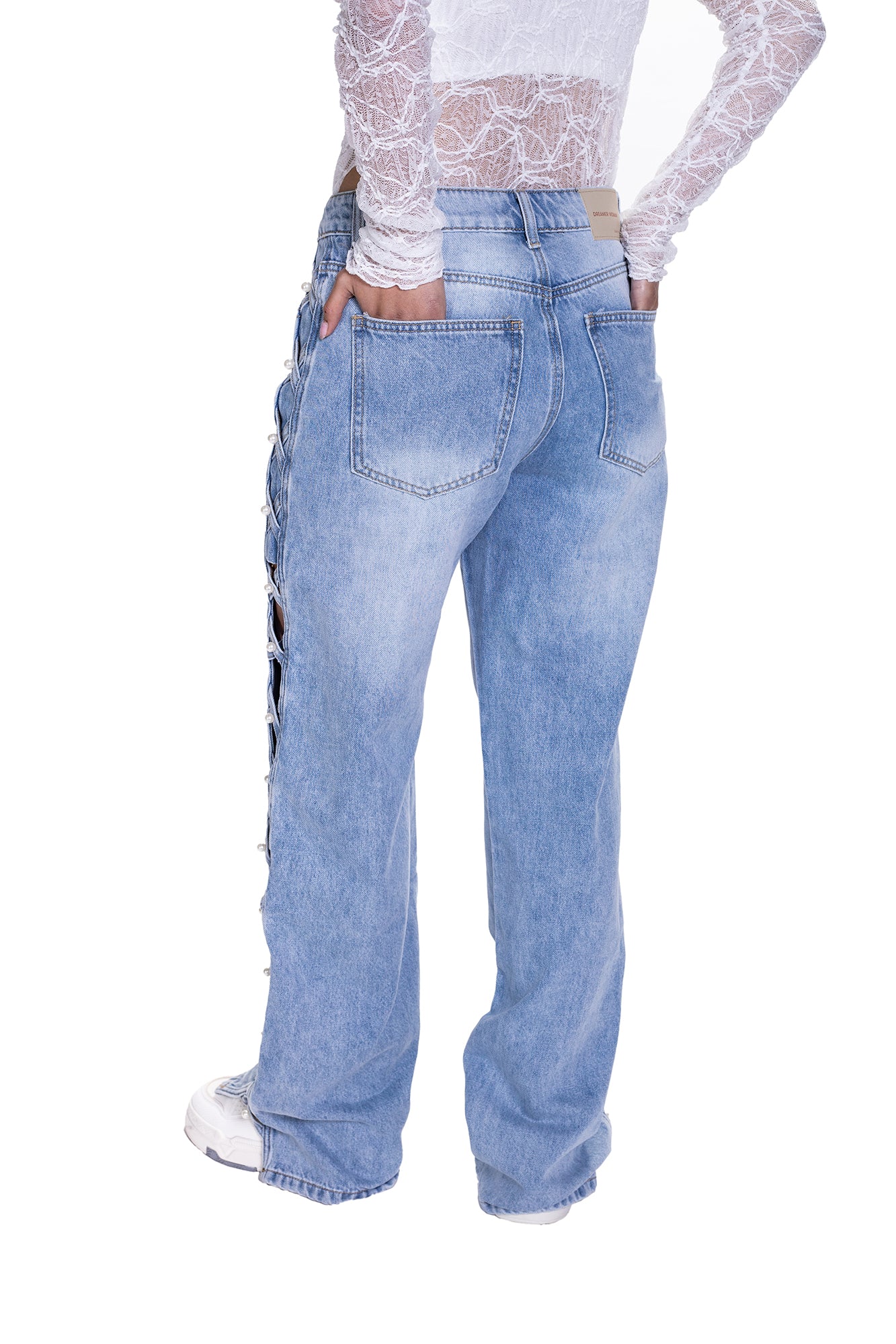 JEAN WIDE LEG PARA MUJER