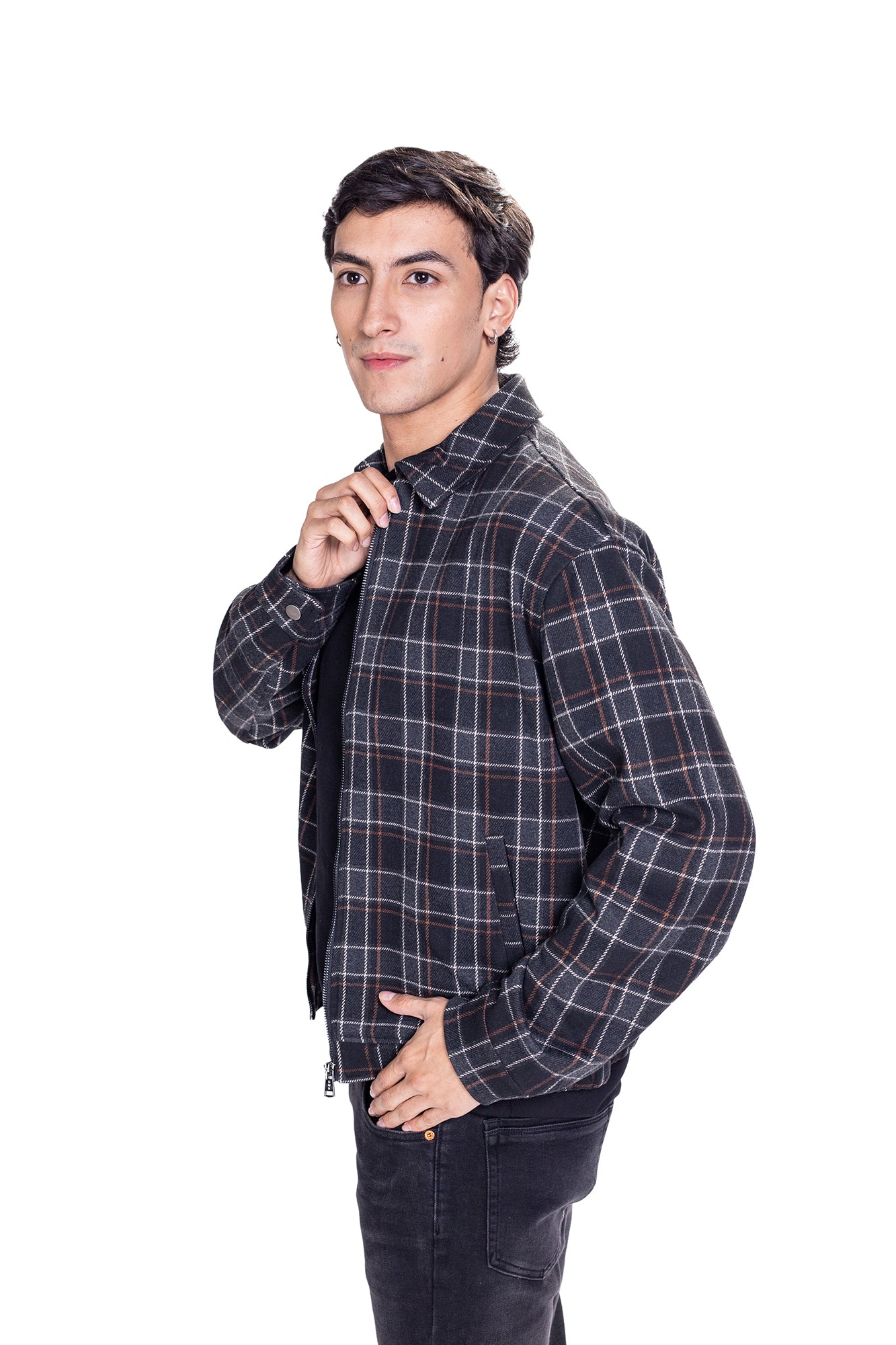 CHAQUETA DE HOMBRE A CUADROS