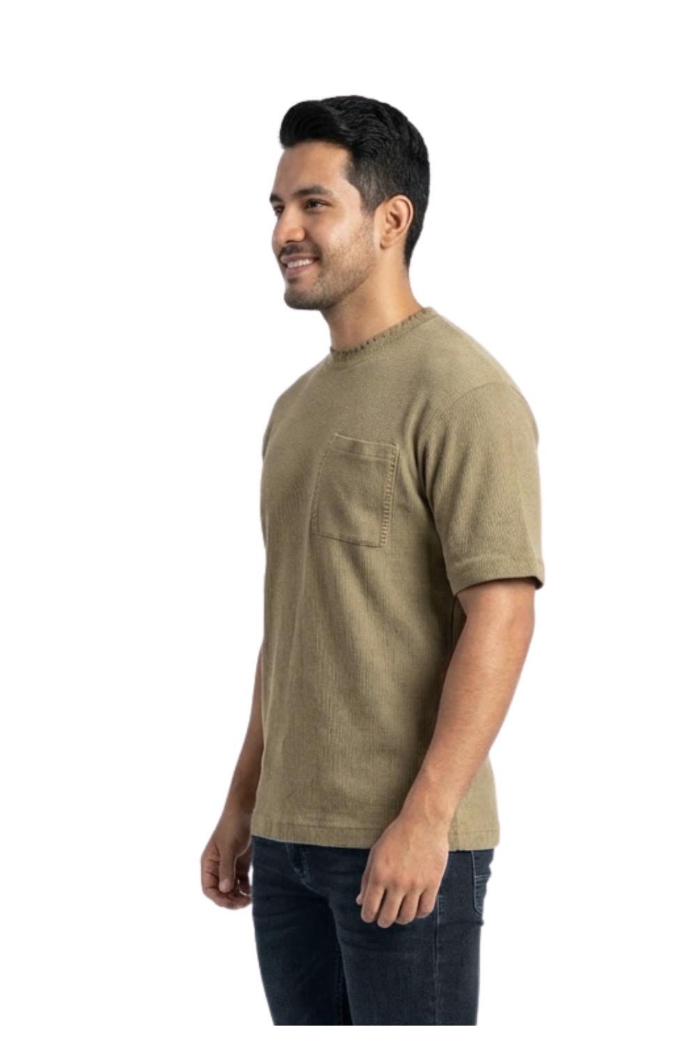 Camiseta Básica con Bolsillo para hombre