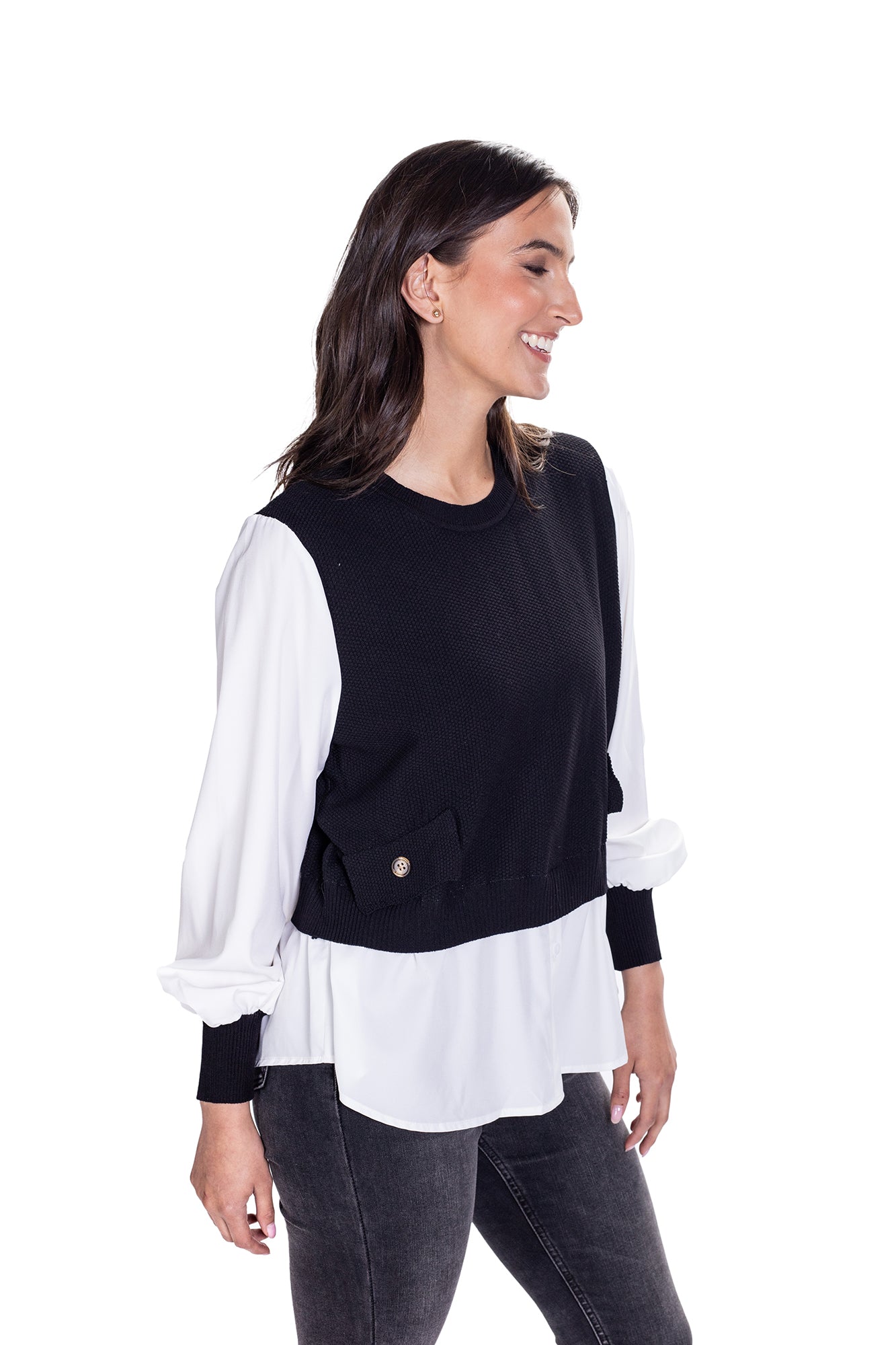 BLUSA CHALECO PARA MUJER