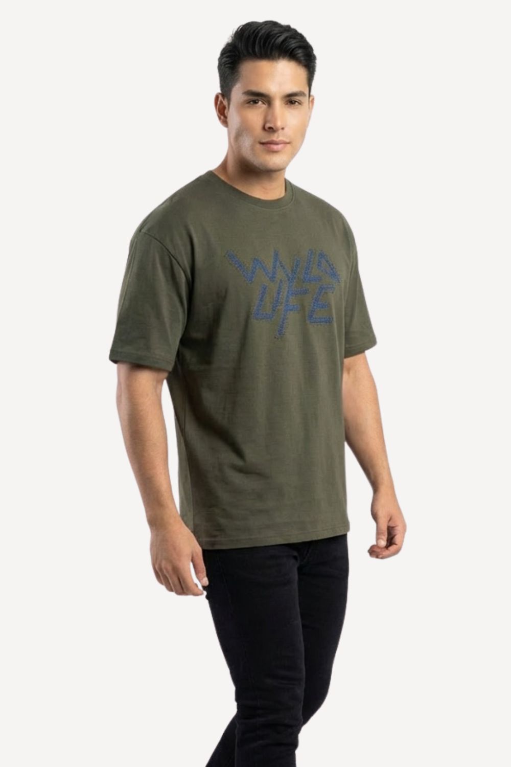 Camiseta Básica Estampada para hombre
