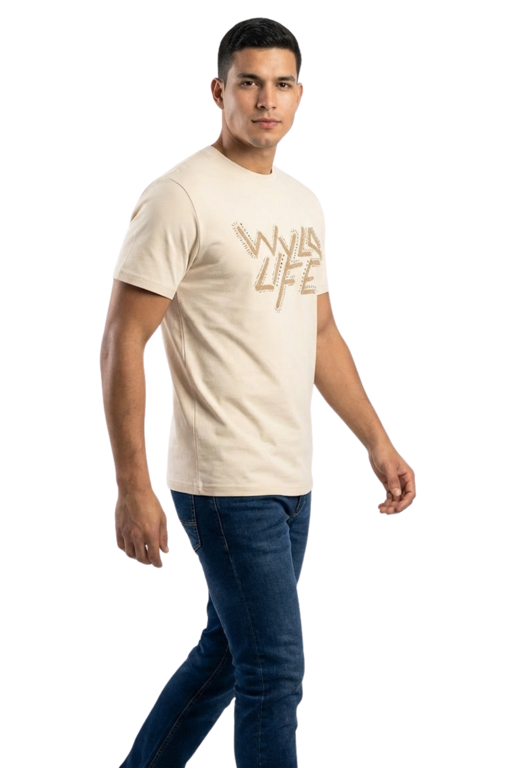 Camiseta Básica Estampada para hombre