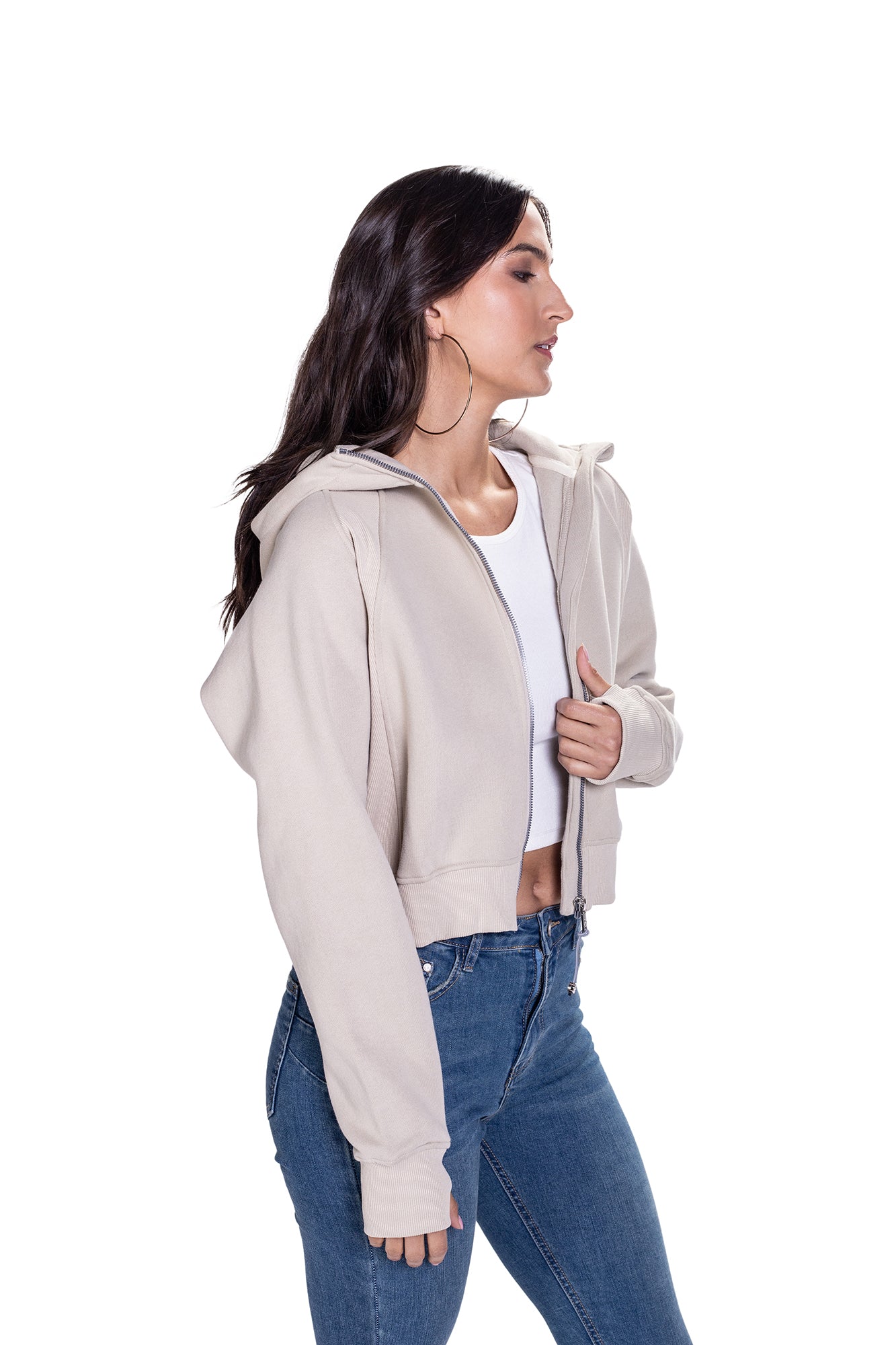 HOODIE PARA MUJER CON CAPOTA