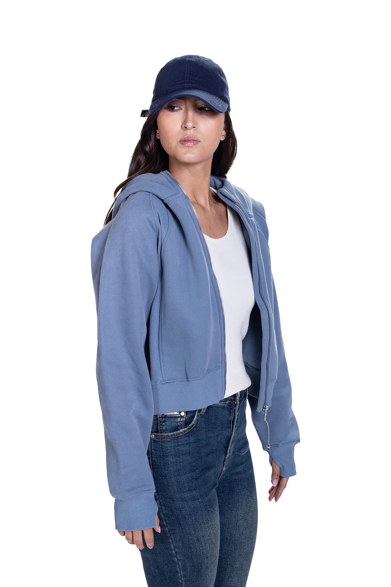 HOODIE PARA MUJER CON CAPOTA