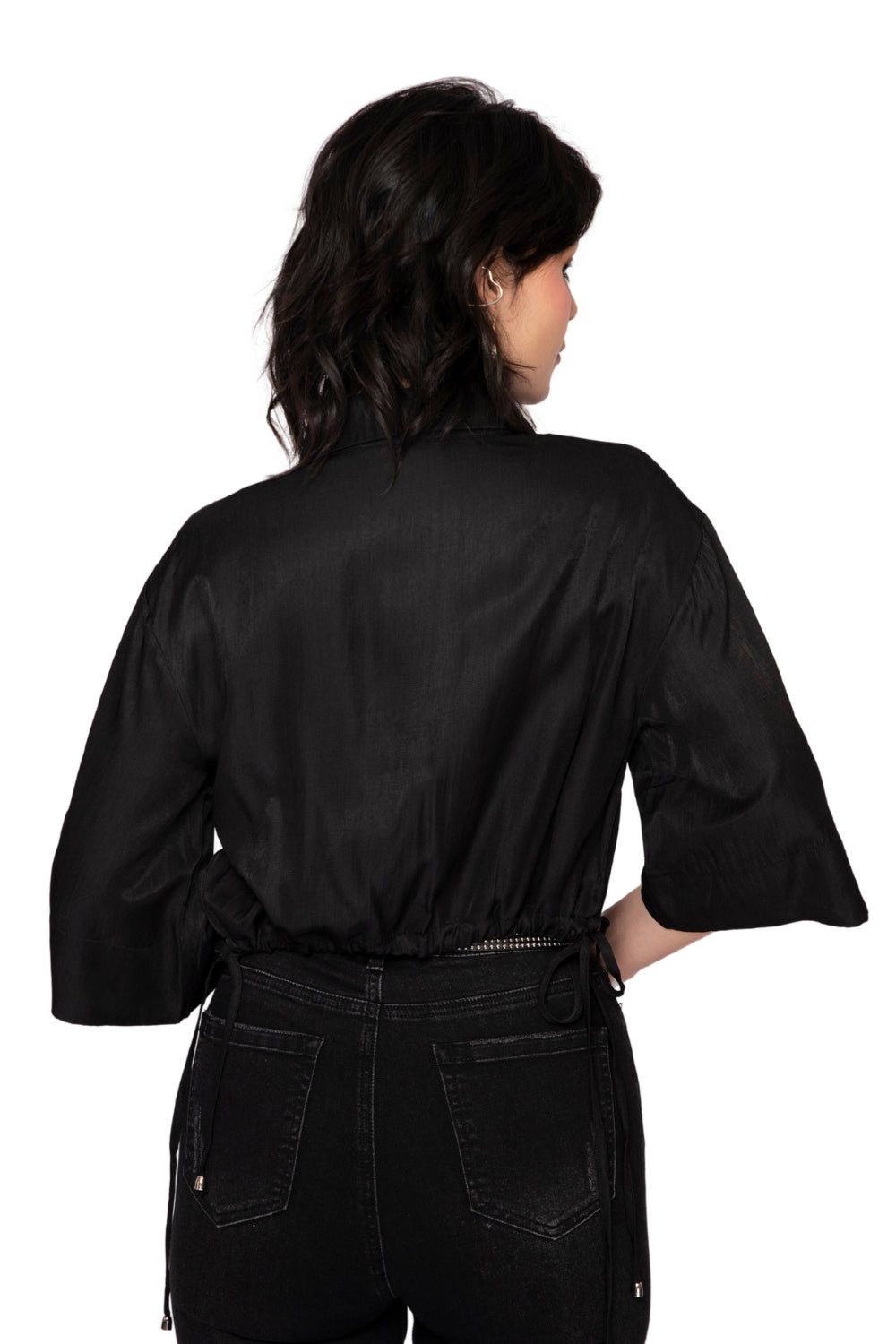 CAMISA CROPPED PARA MUJER