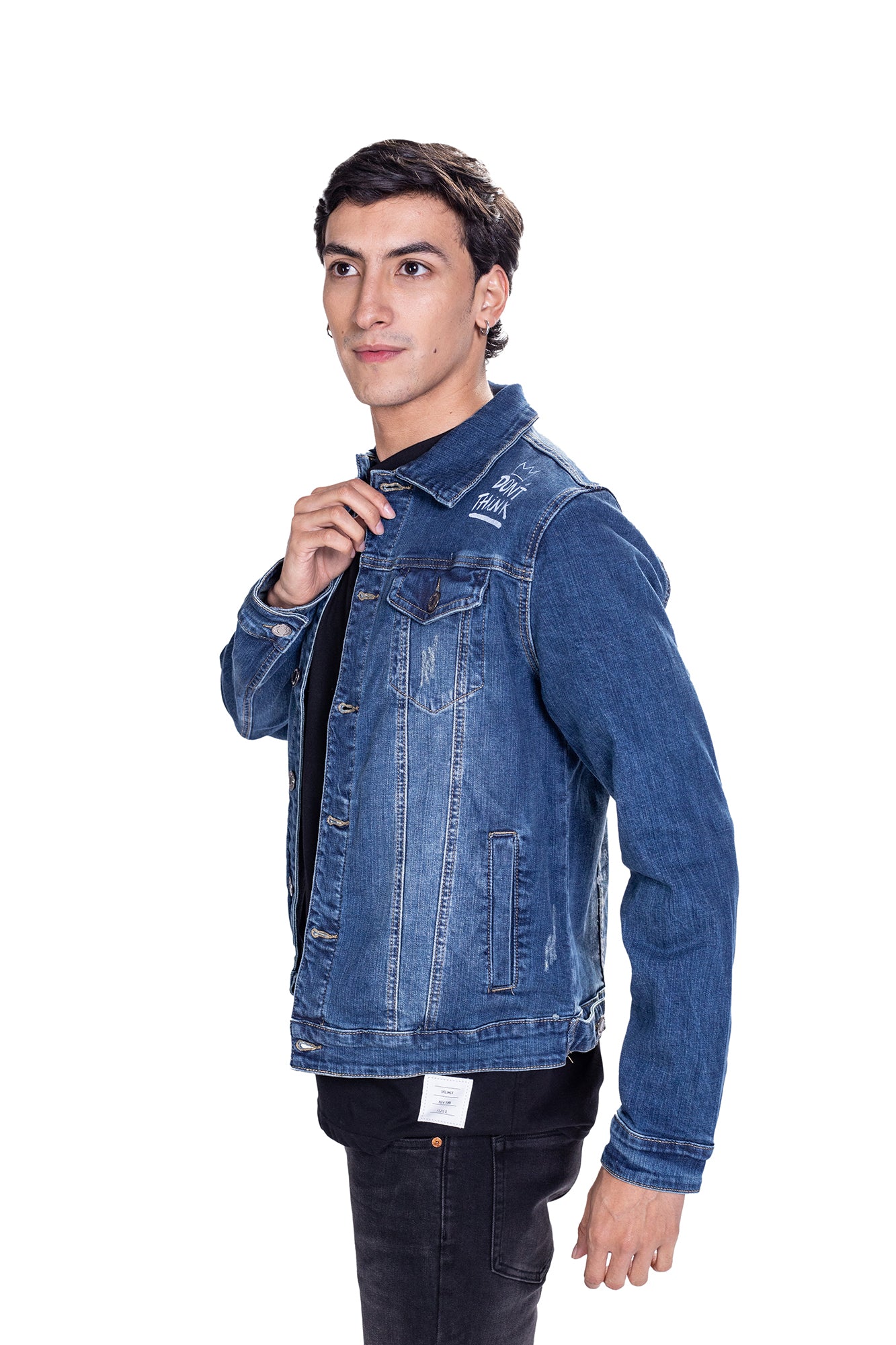 Chaqueta Denim con diseño Para Hombre
