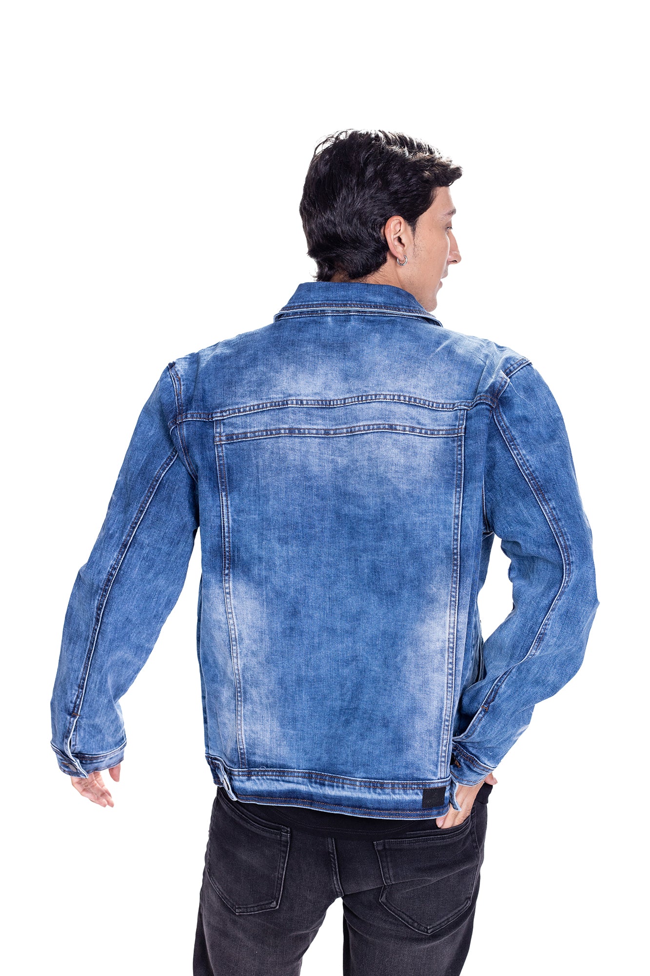 CHAQUETA EN JEANS PARA HOMBRE