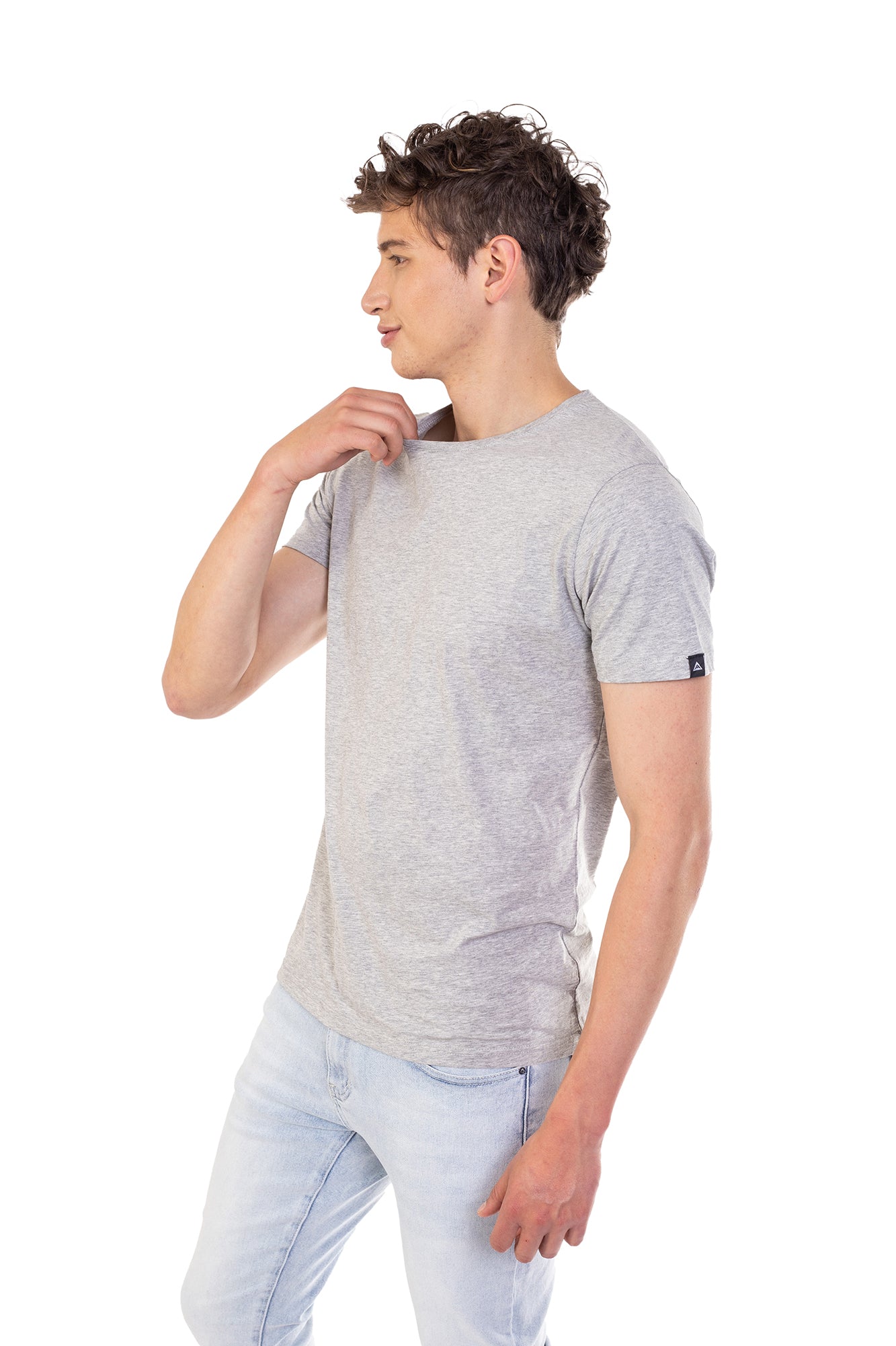 Camiseta Básica Para Hombre