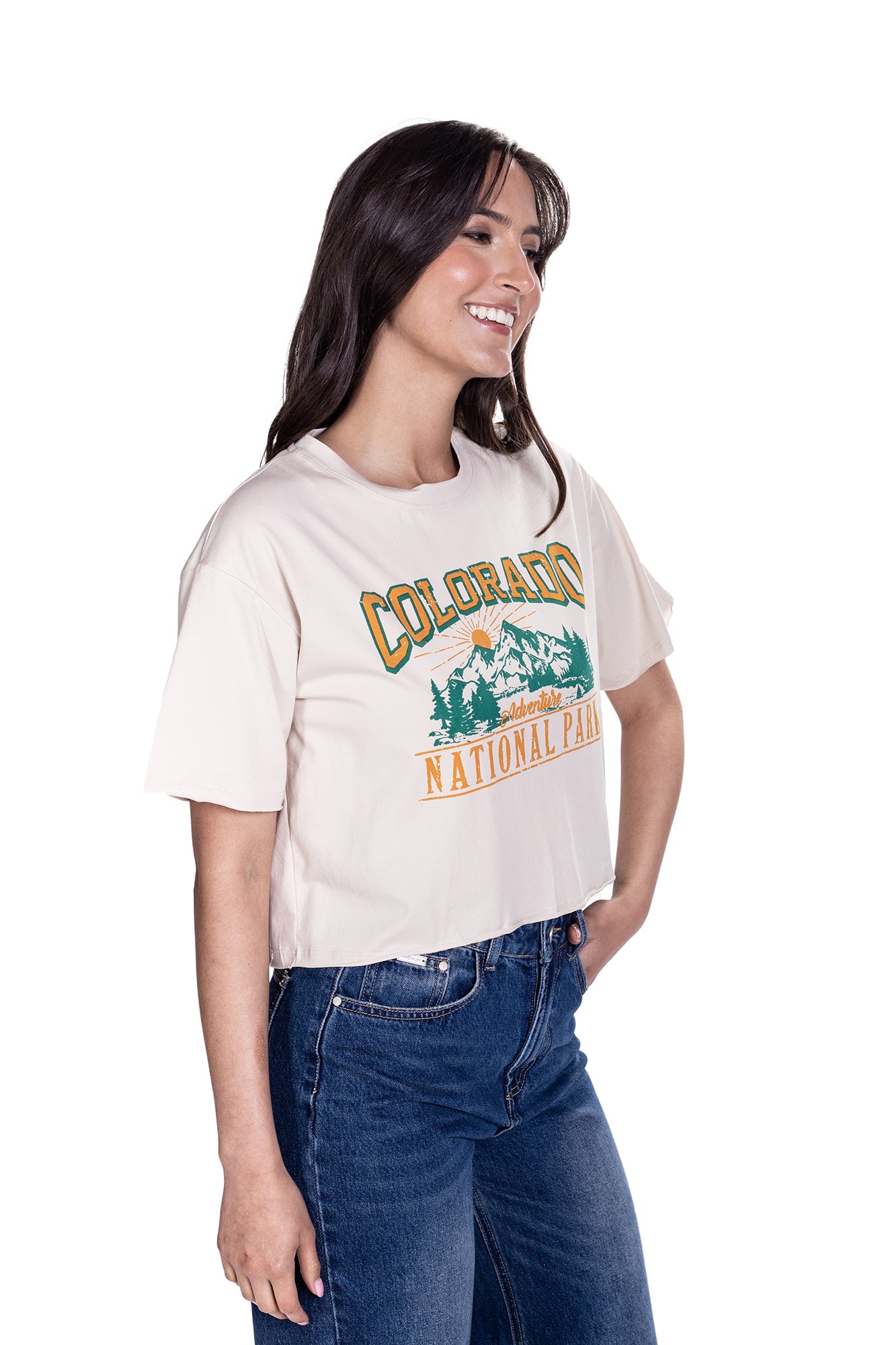 CAMISETA CROPPED OVERSIZE
