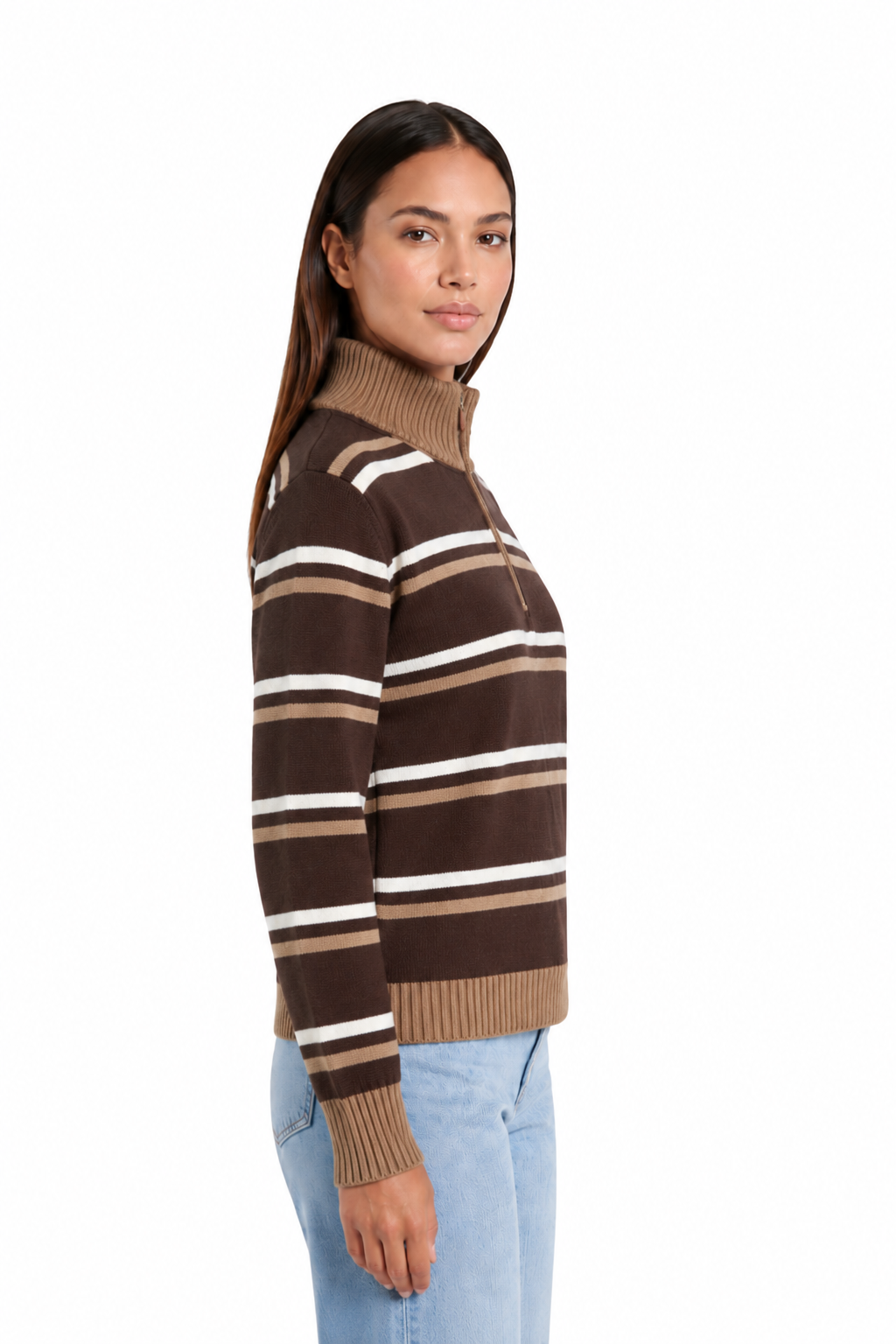 SWEATER TEJIDO CUELLO ALTO