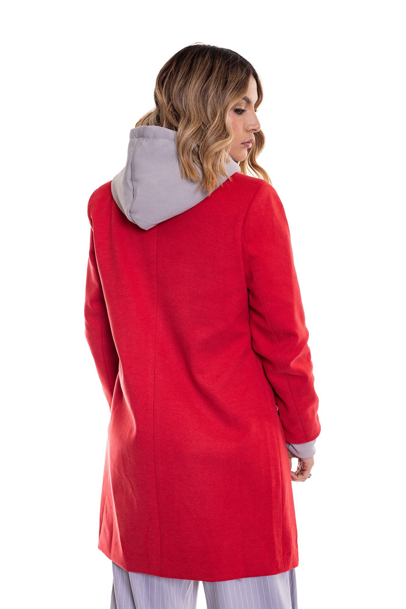 ABRIGO PAÑO CREMALLERA