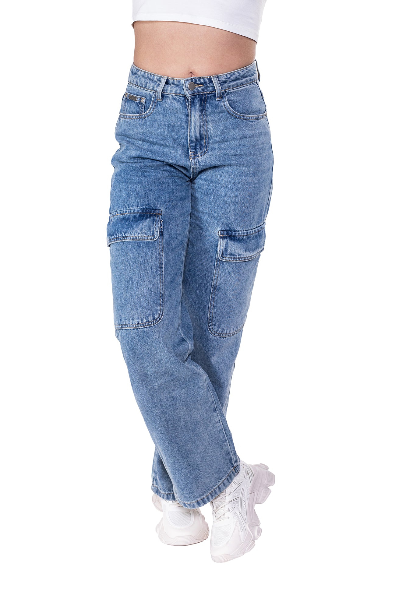 JEAN CARGO PARA MUJER