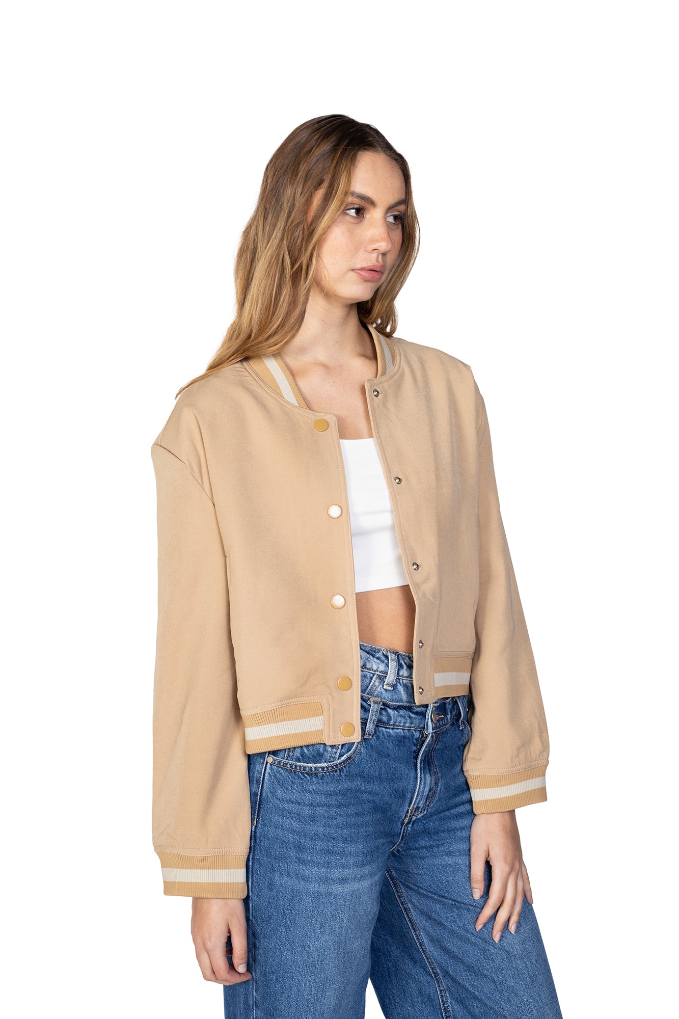 CHAQUETA BEISBOLERA DAMA