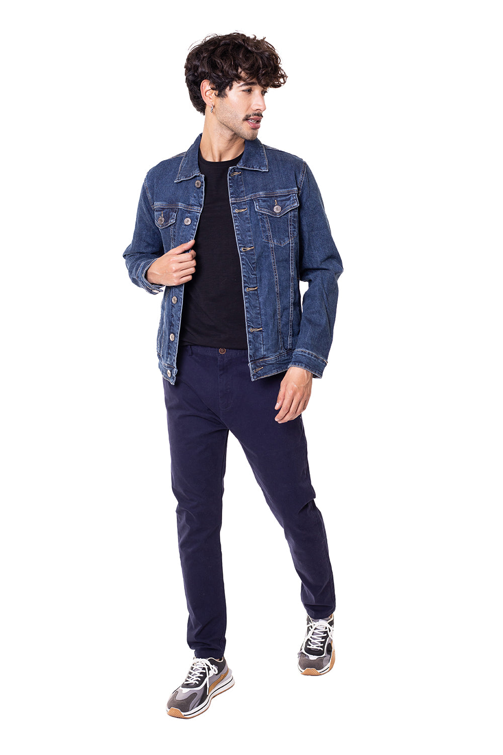 Chaqueta clasica denim