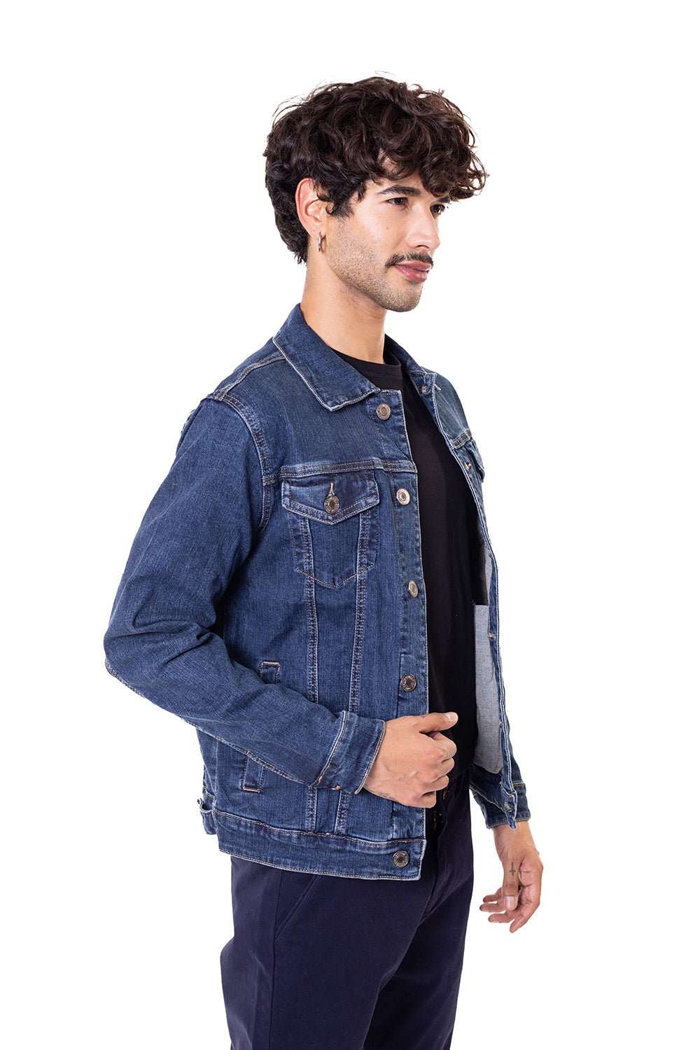 Chaqueta clasica denim