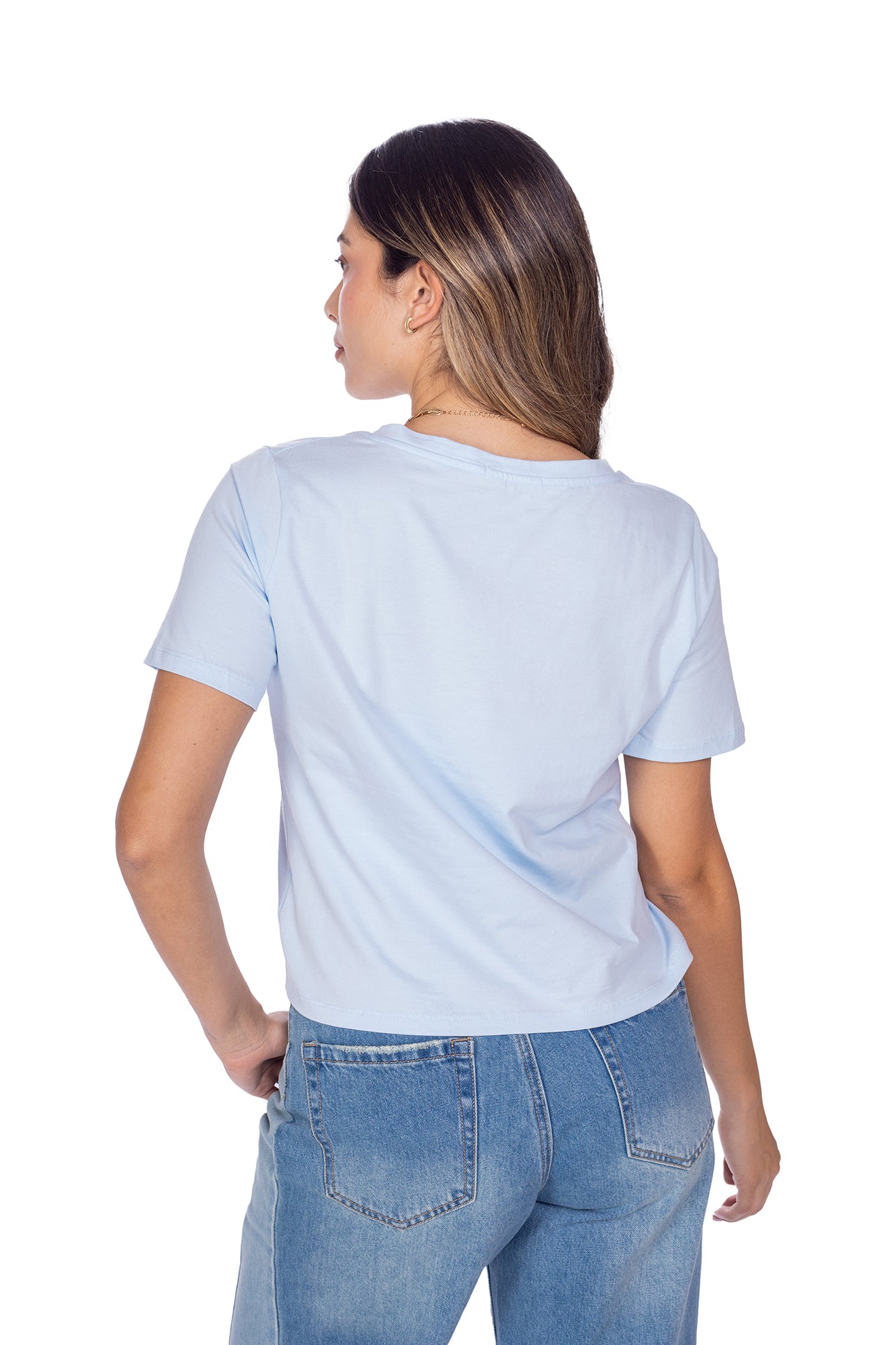 Camiseta Basic Para Mujer