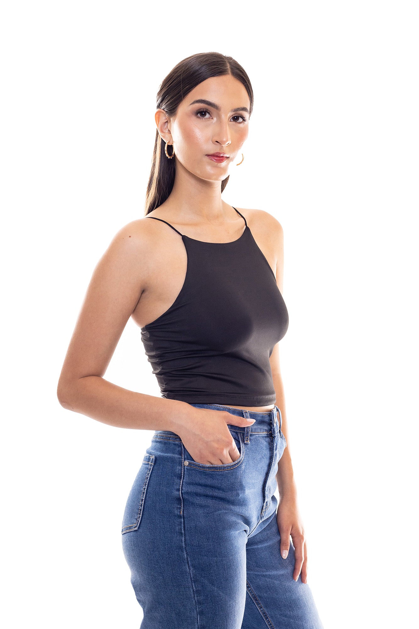 CROP TOP DE TIRAS