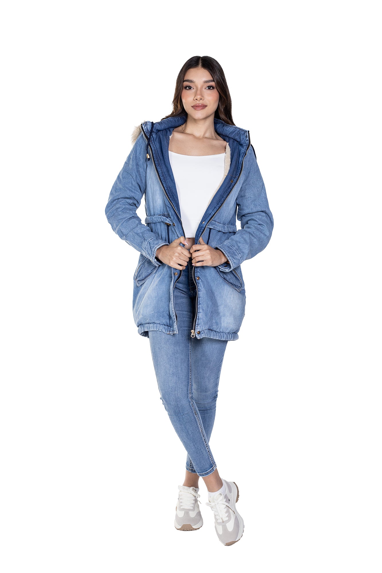 CHAQUETA DENIM PARA MUJER