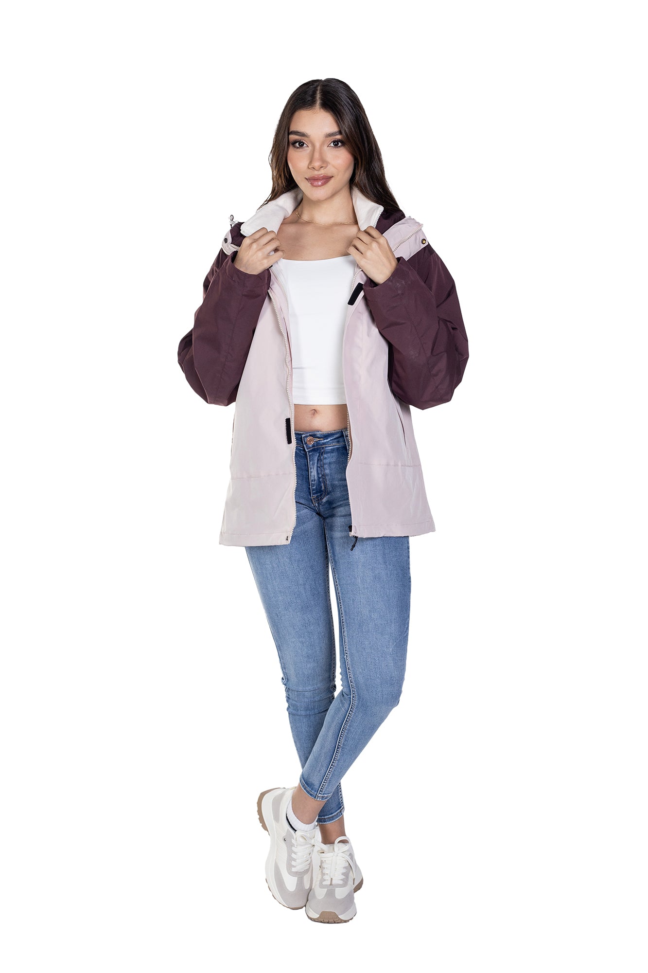 PARKA UNISEX DOBLE PRENDA PARA MUJER