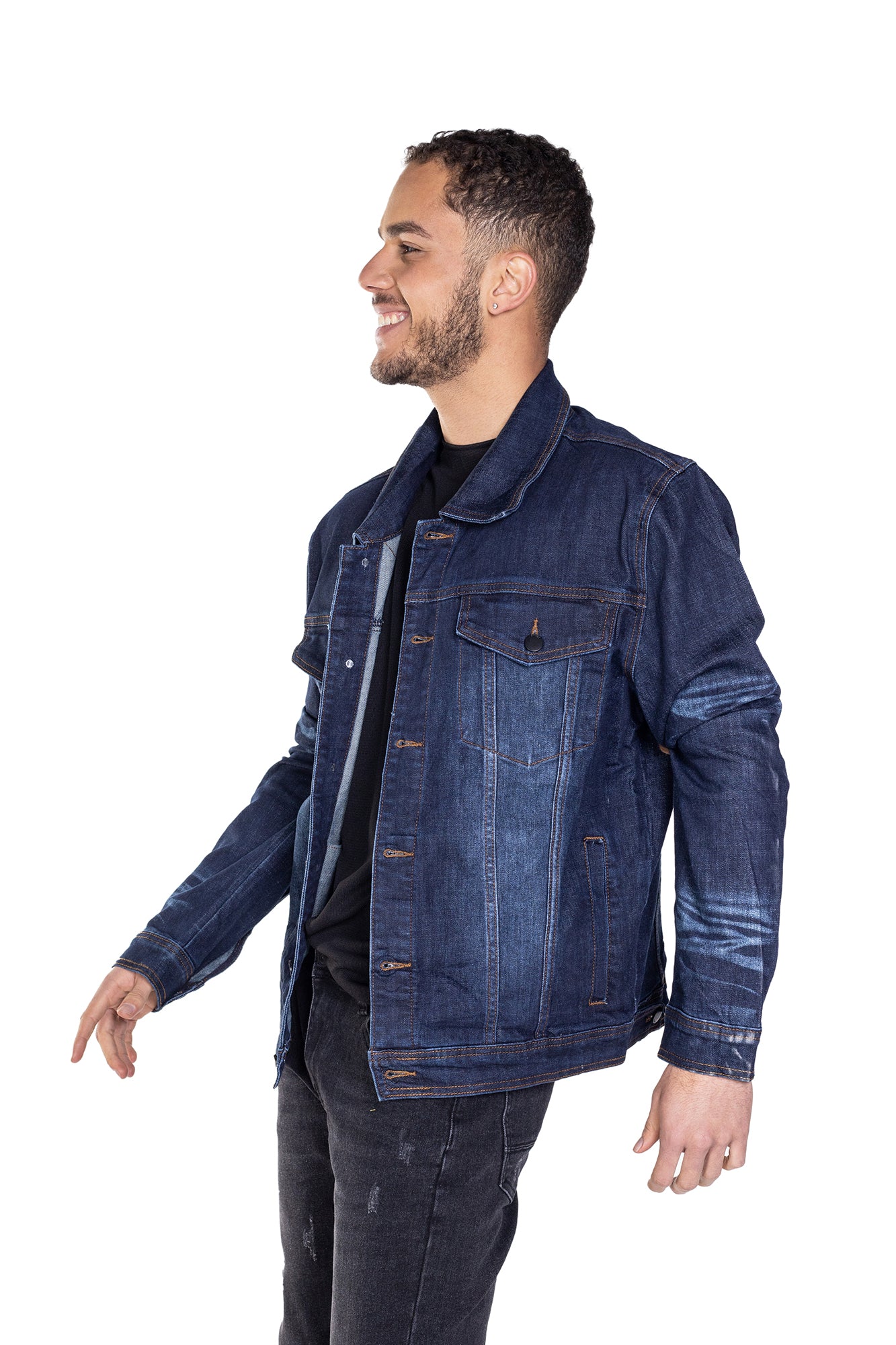 CHAQUETA EN JEANS PARA HOMBRE