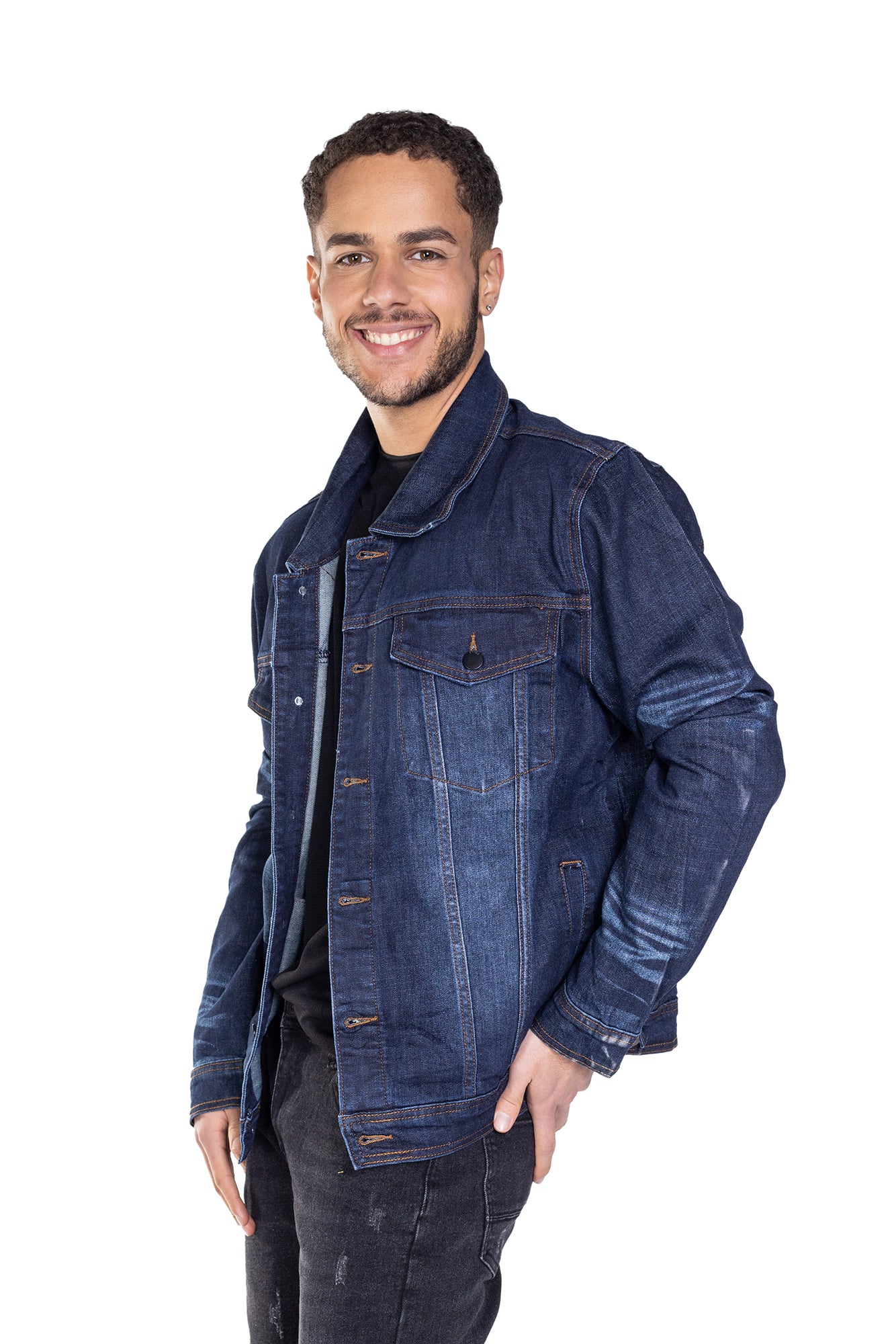 CHAQUETA EN JEANS PARA HOMBRE