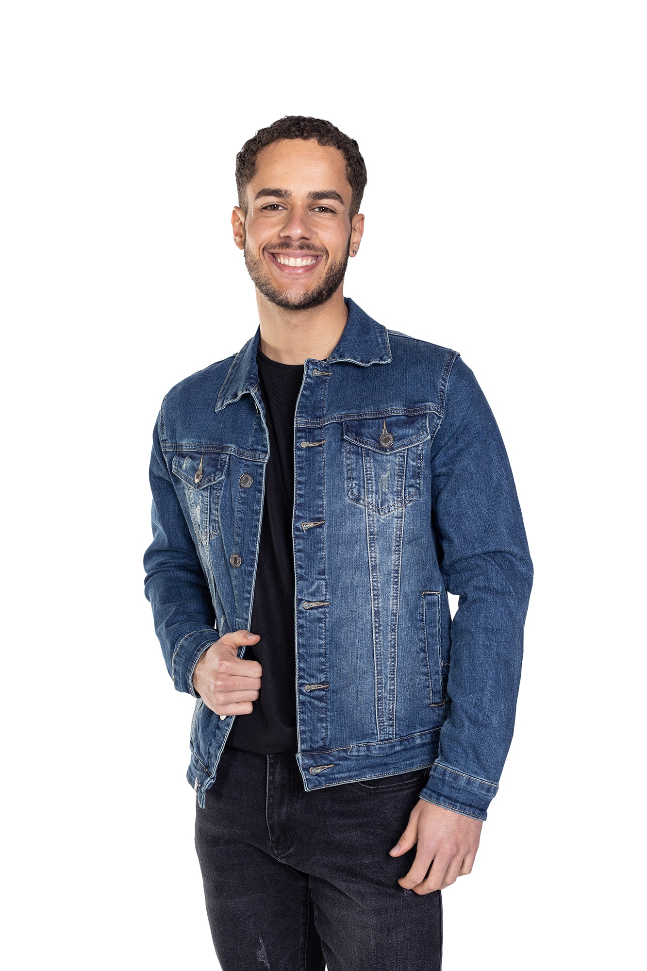 Chaqueta Denim Para Hombre