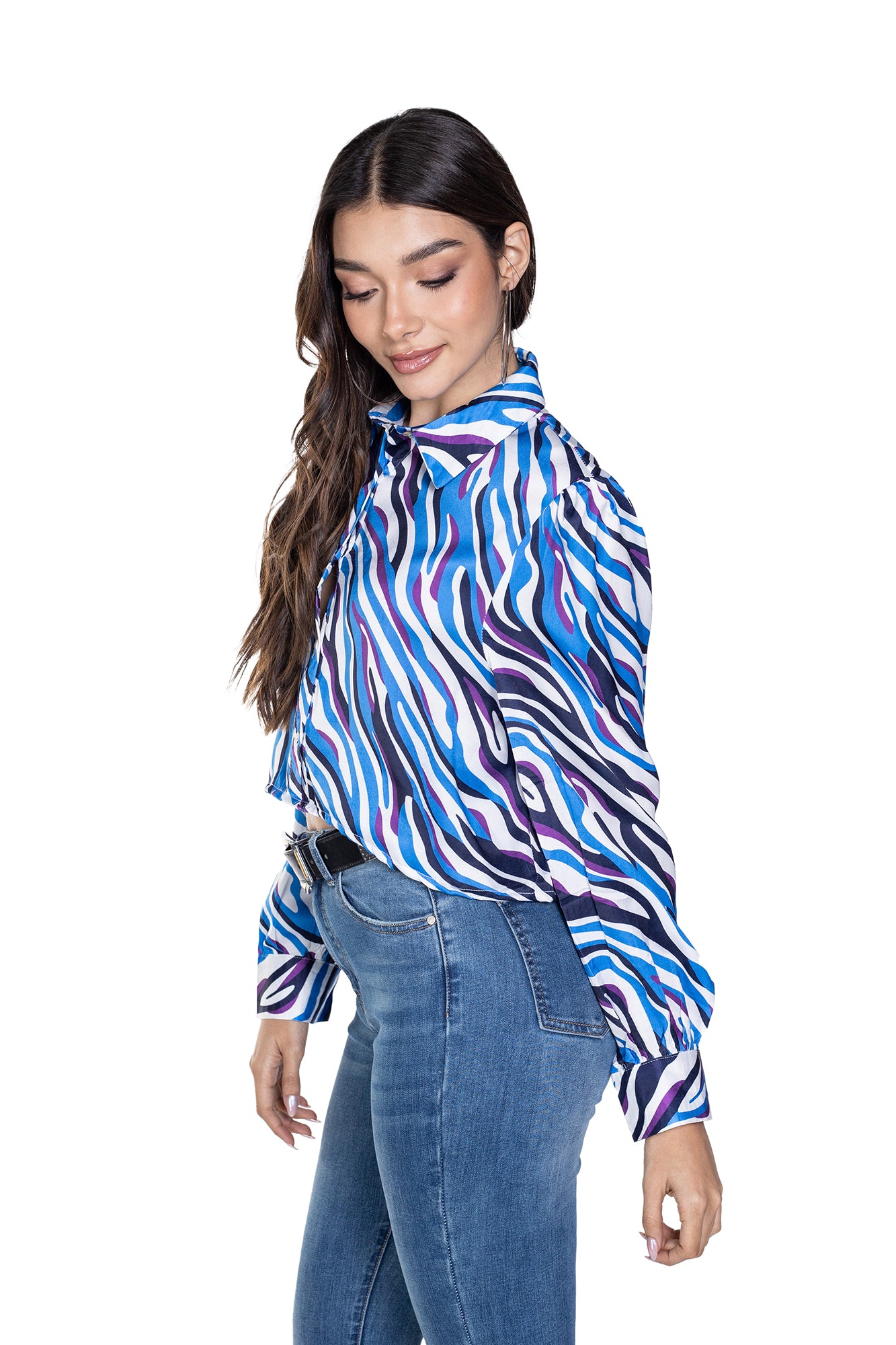BLUSA DAMA CROPPED
