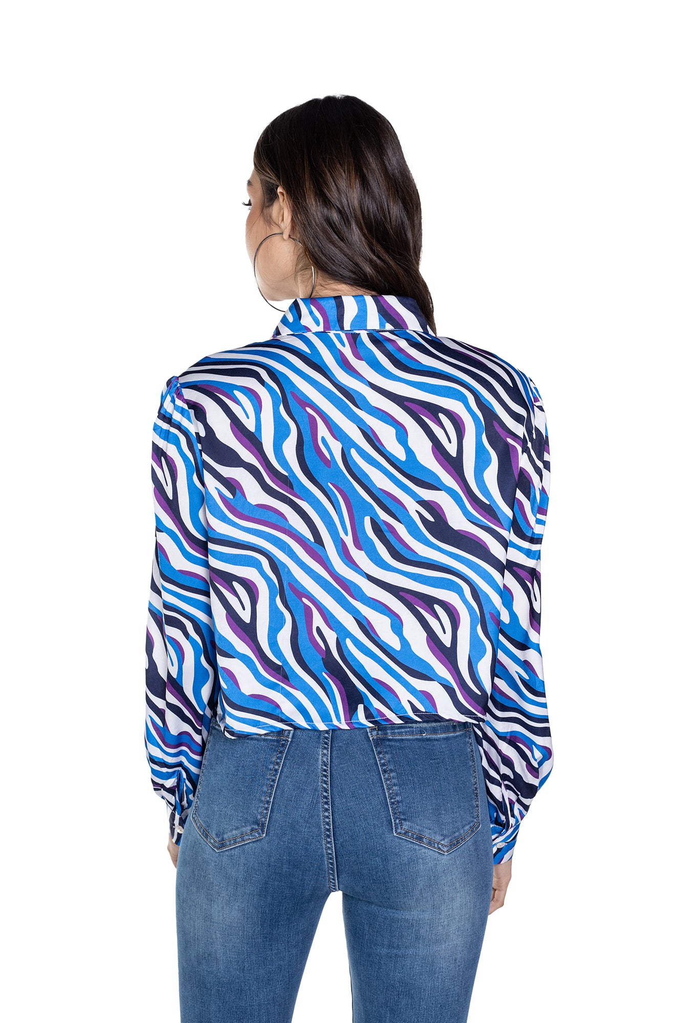 BLUSA DAMA CROPPED