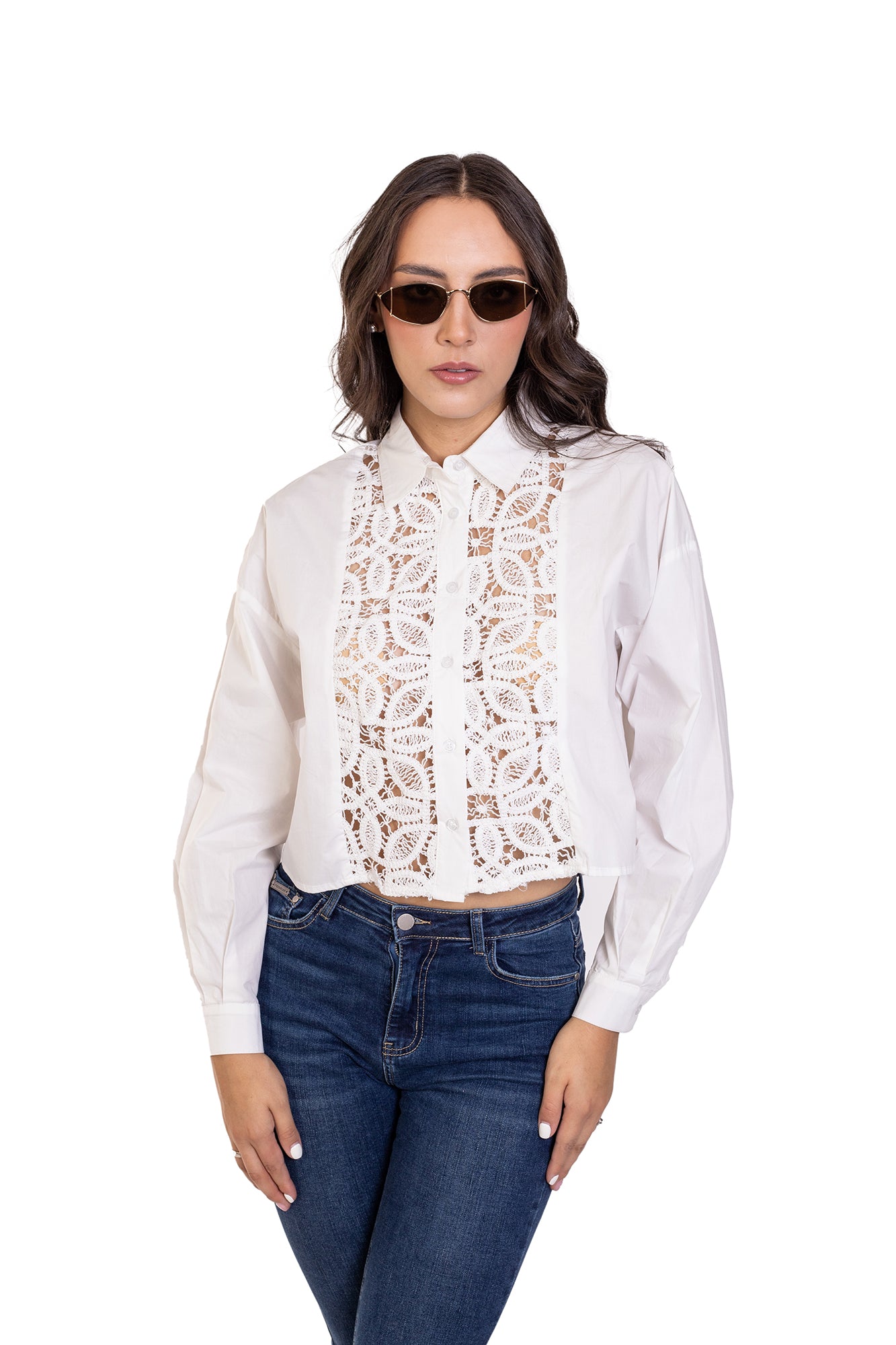 BLUSA MANGA LARGA PARA MUJER