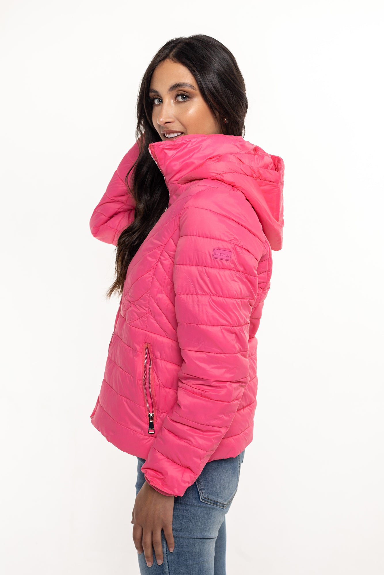 Chaqueta Padded Para Mujer