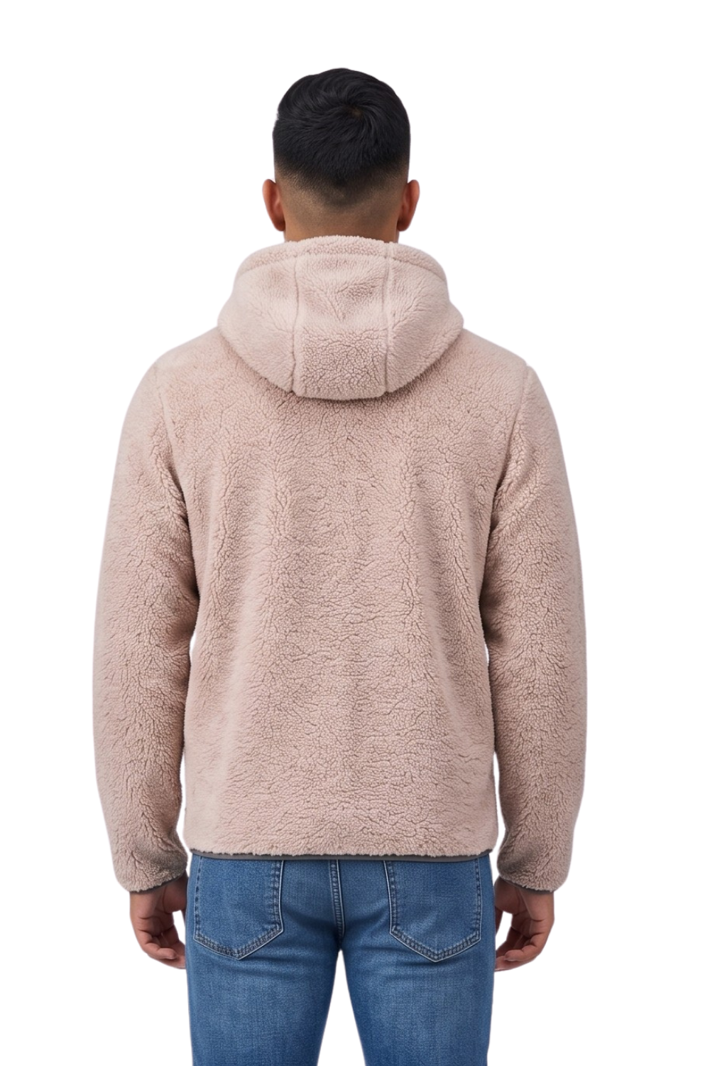CHAQUETA SHERPA NAVY