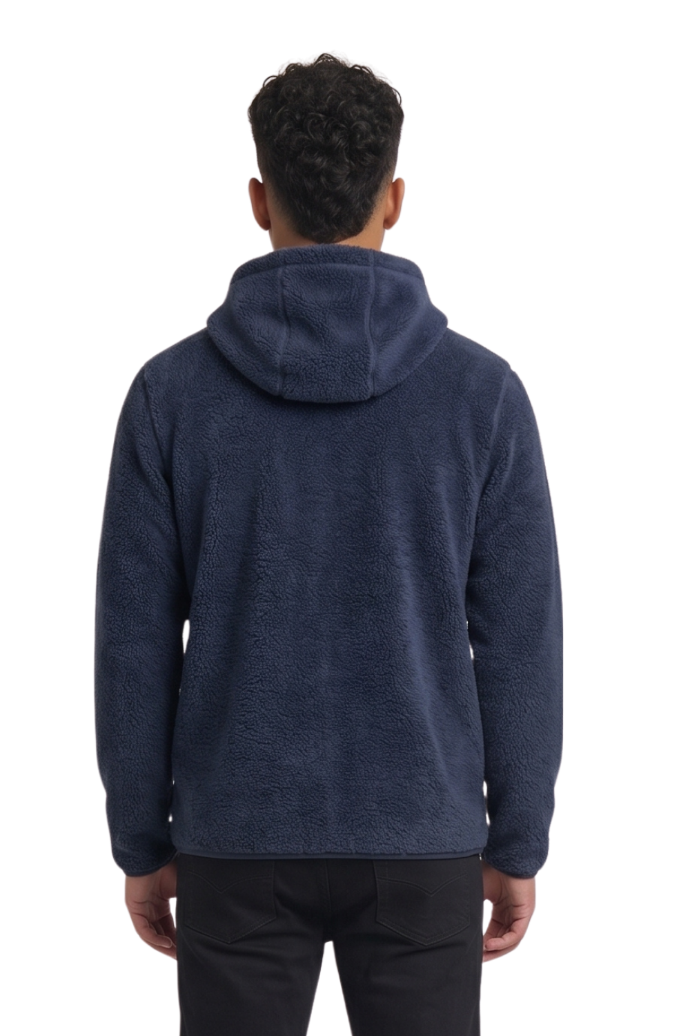 CHAQUETA SHERPA NAVY