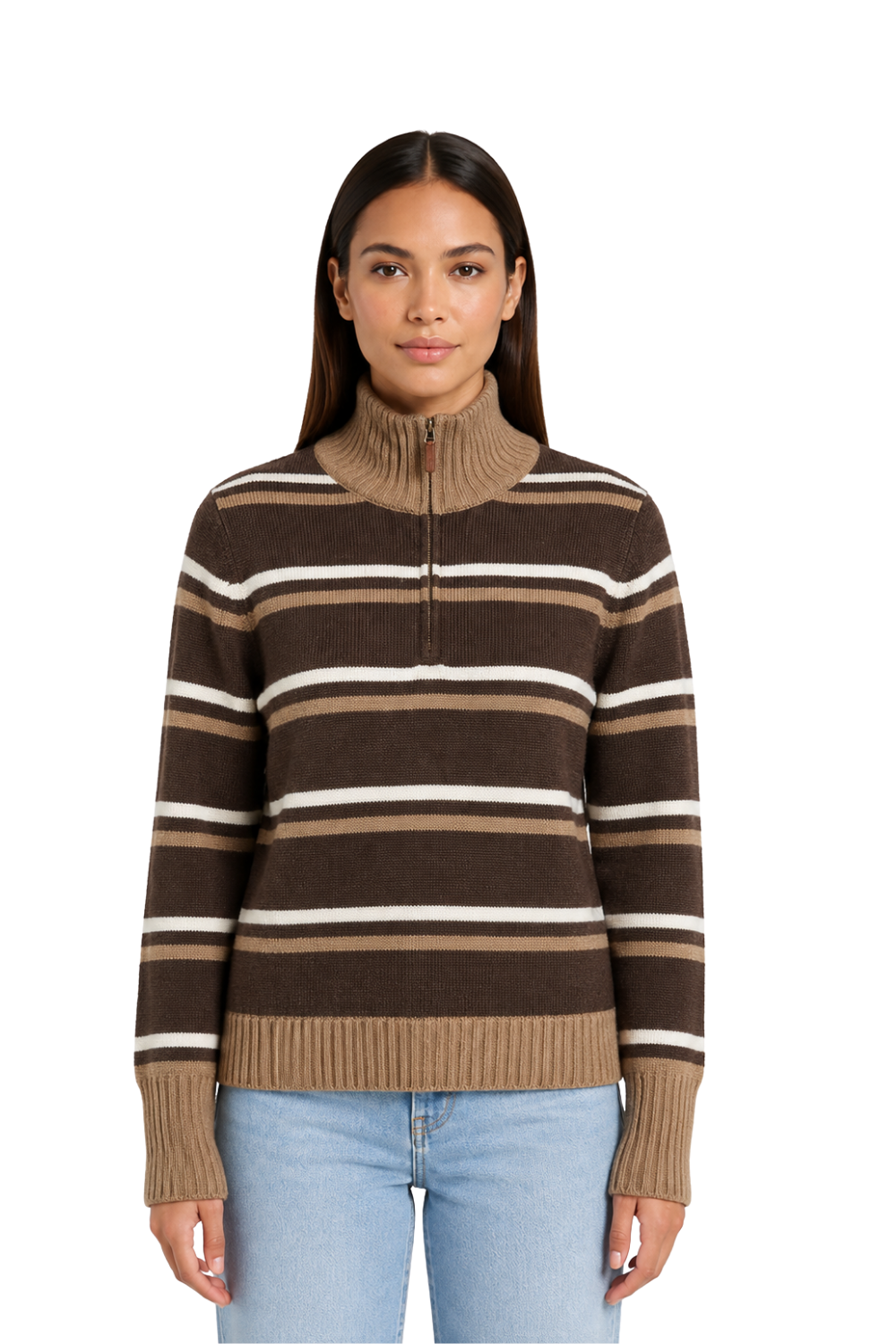 SWEATER TEJIDO CUELLO ALTO