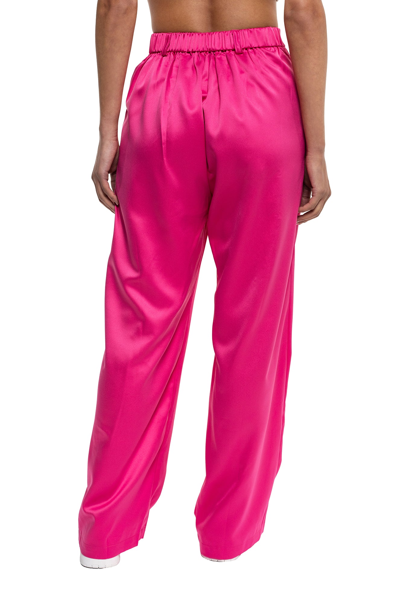 Pantalón En Satín Para Mujer
