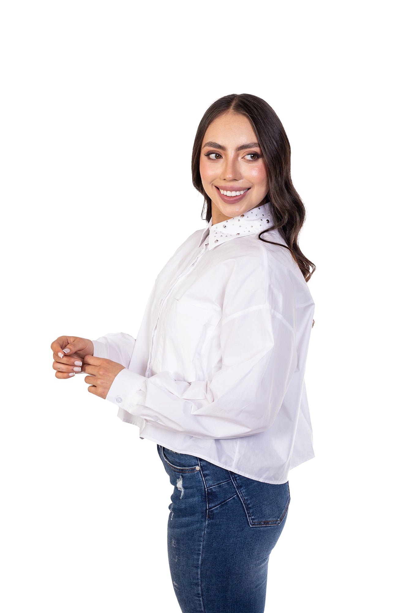 BLUSA DAMA CROPPED