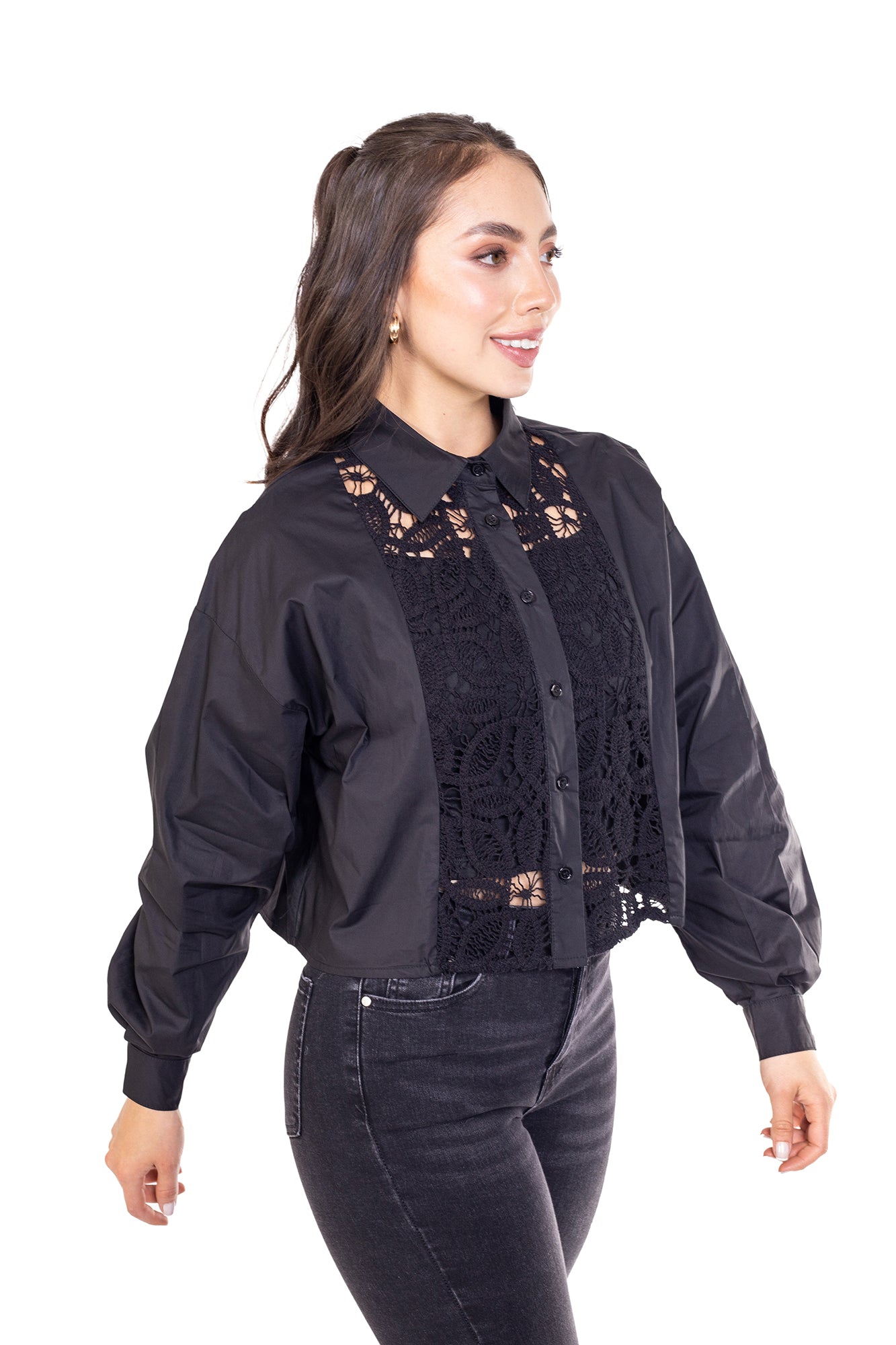 BLUSA MANGA LARGA PARA MUJER