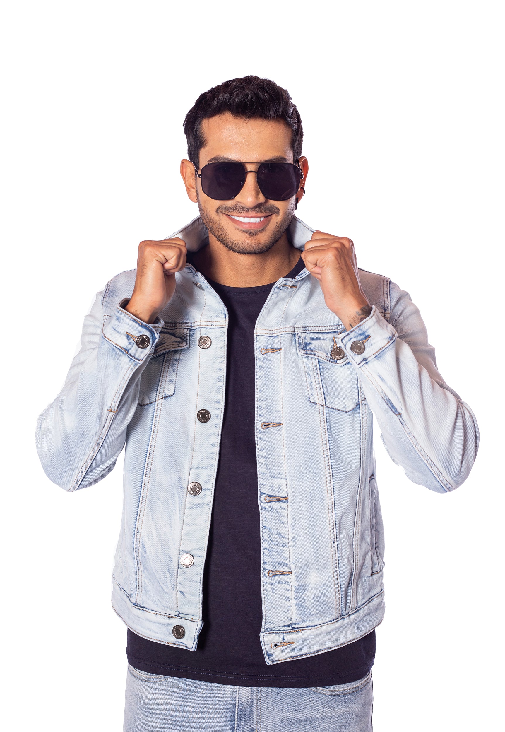 Chaqueta Denim Para Hombre