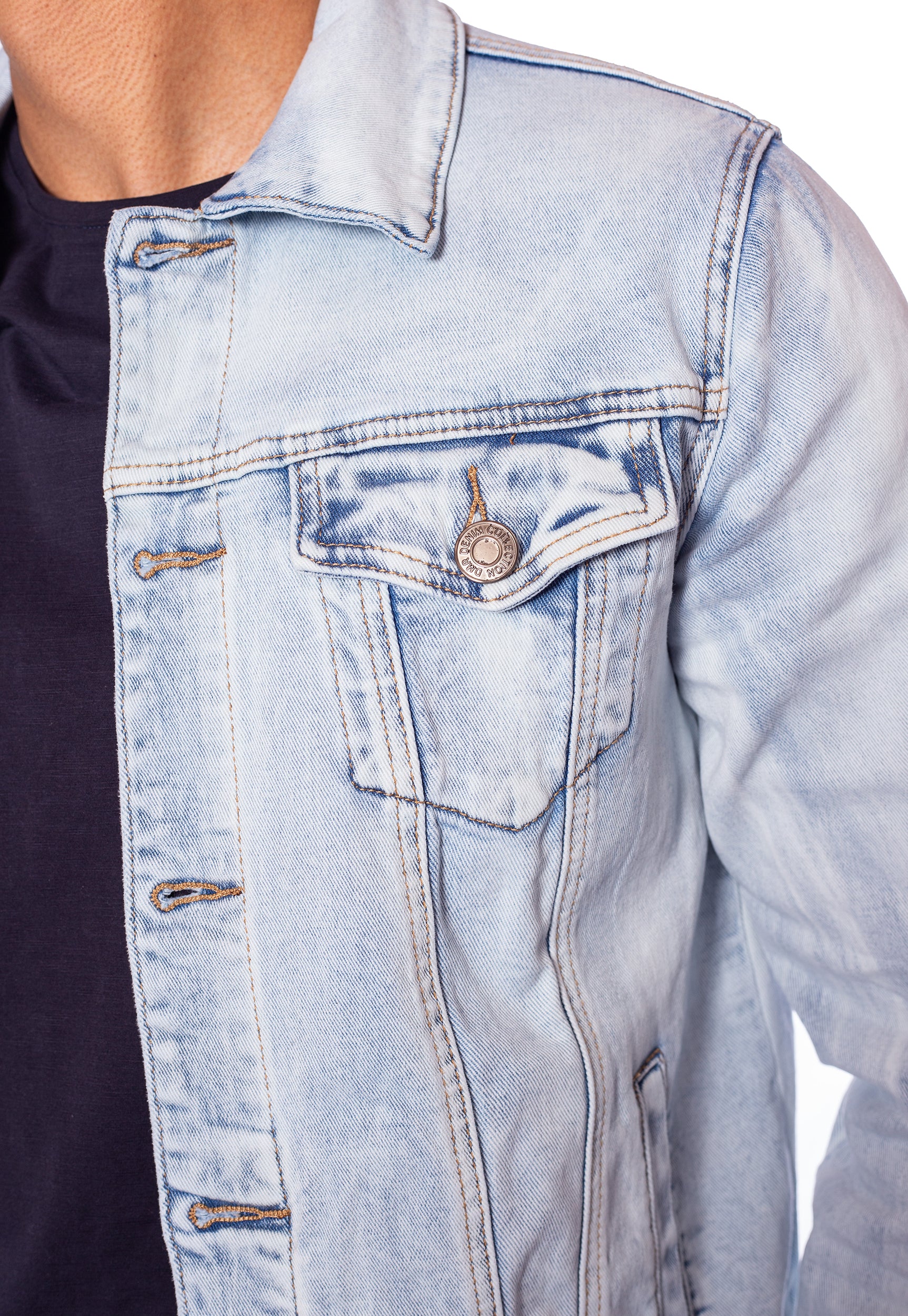 Chaqueta Denim Para Hombre