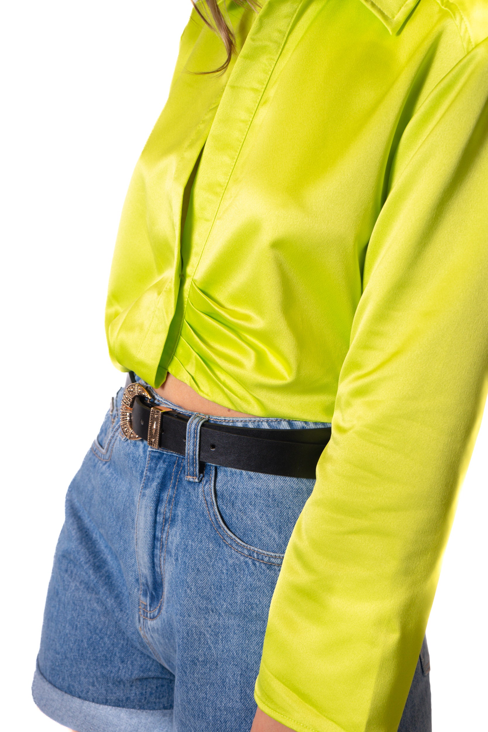 Blusa En Satín Para mujer