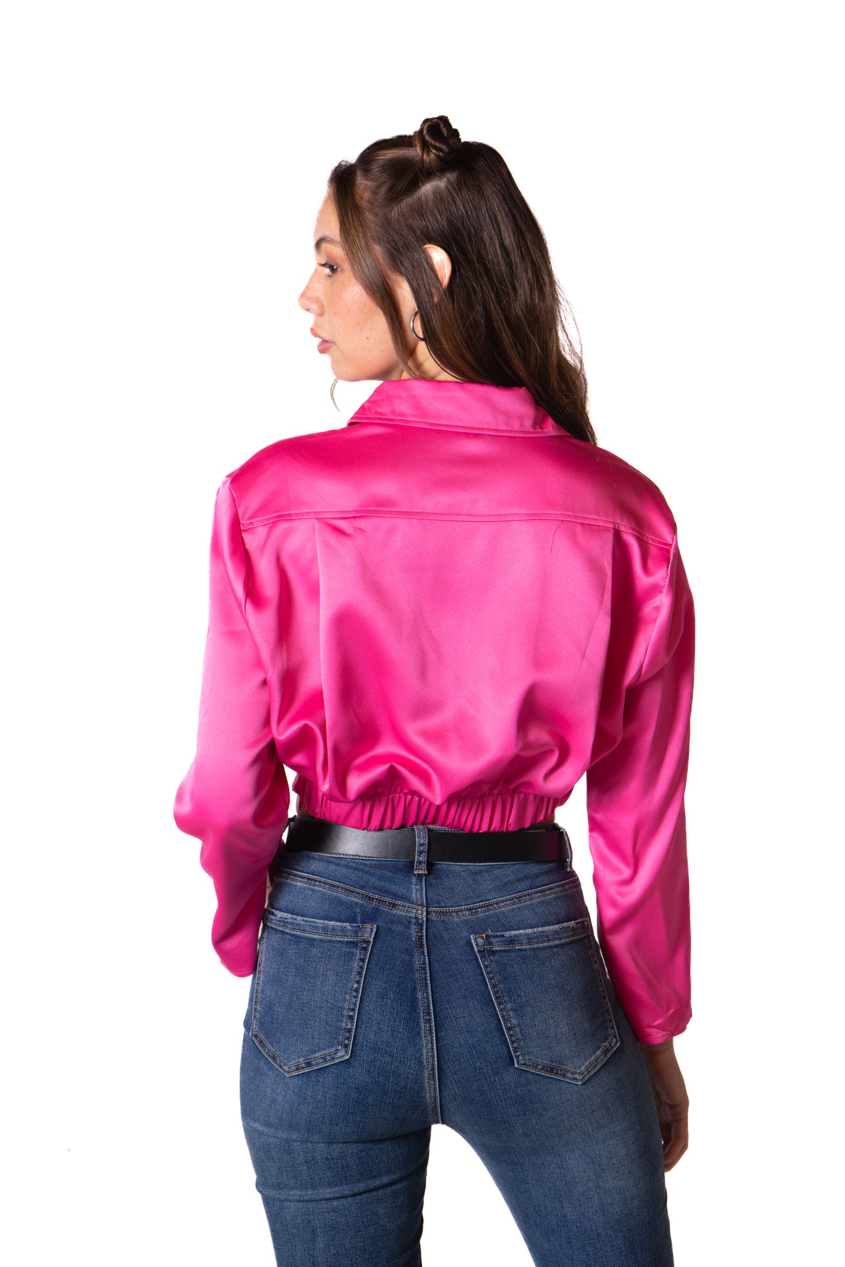 Blusa En Satín Para mujer