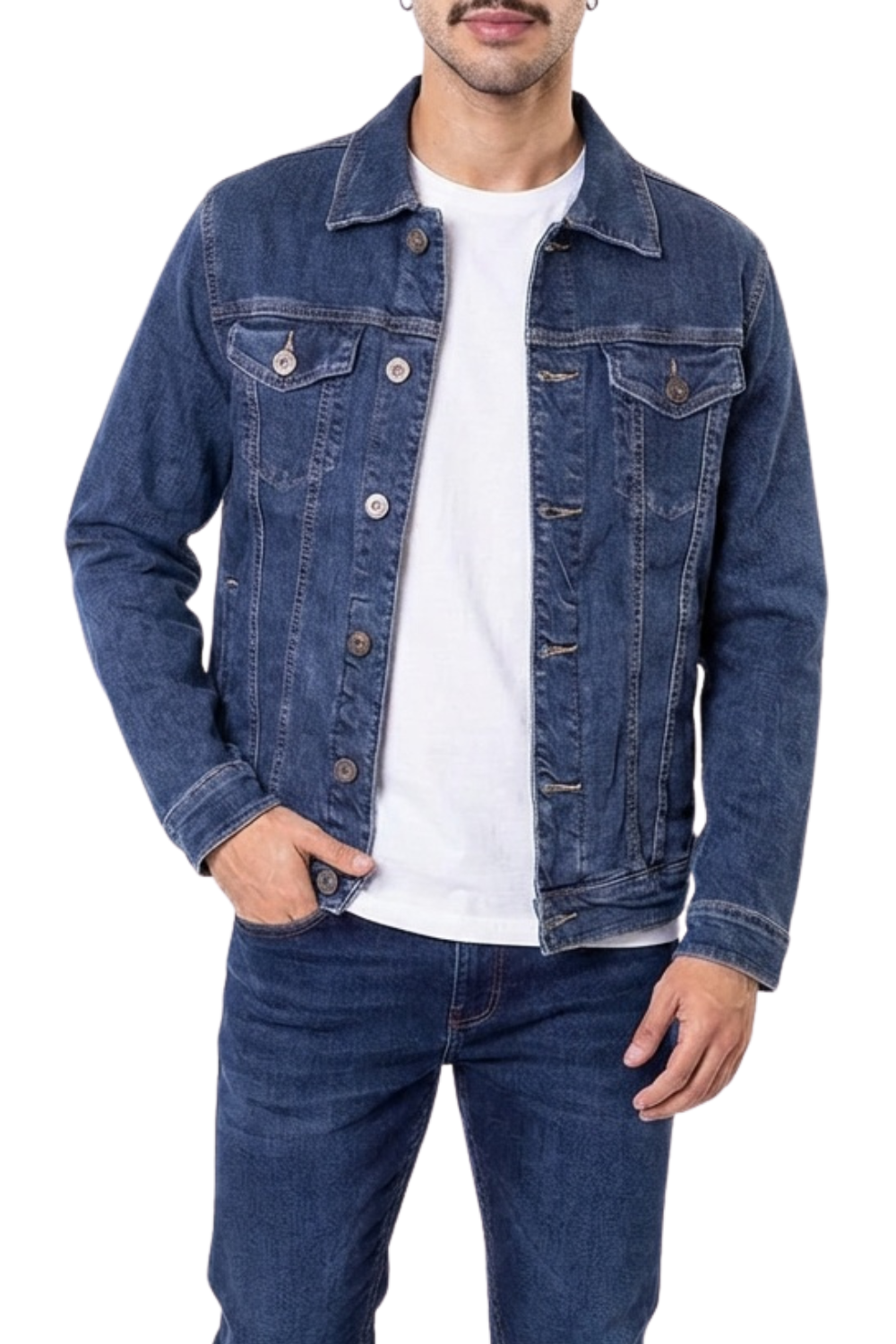 Chaqueta clasica denim