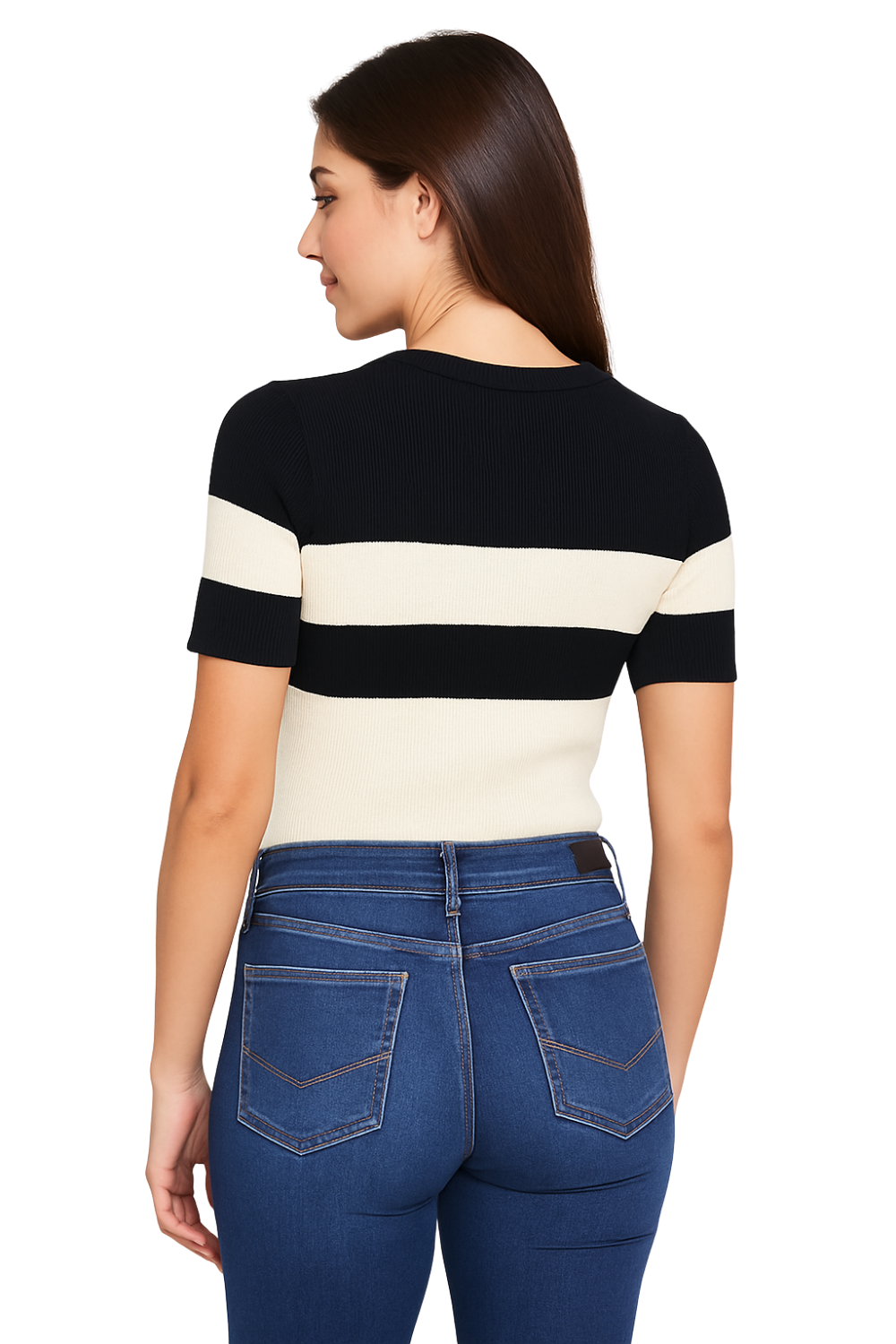 CAMISETA DE RAYAS PARA MUJER